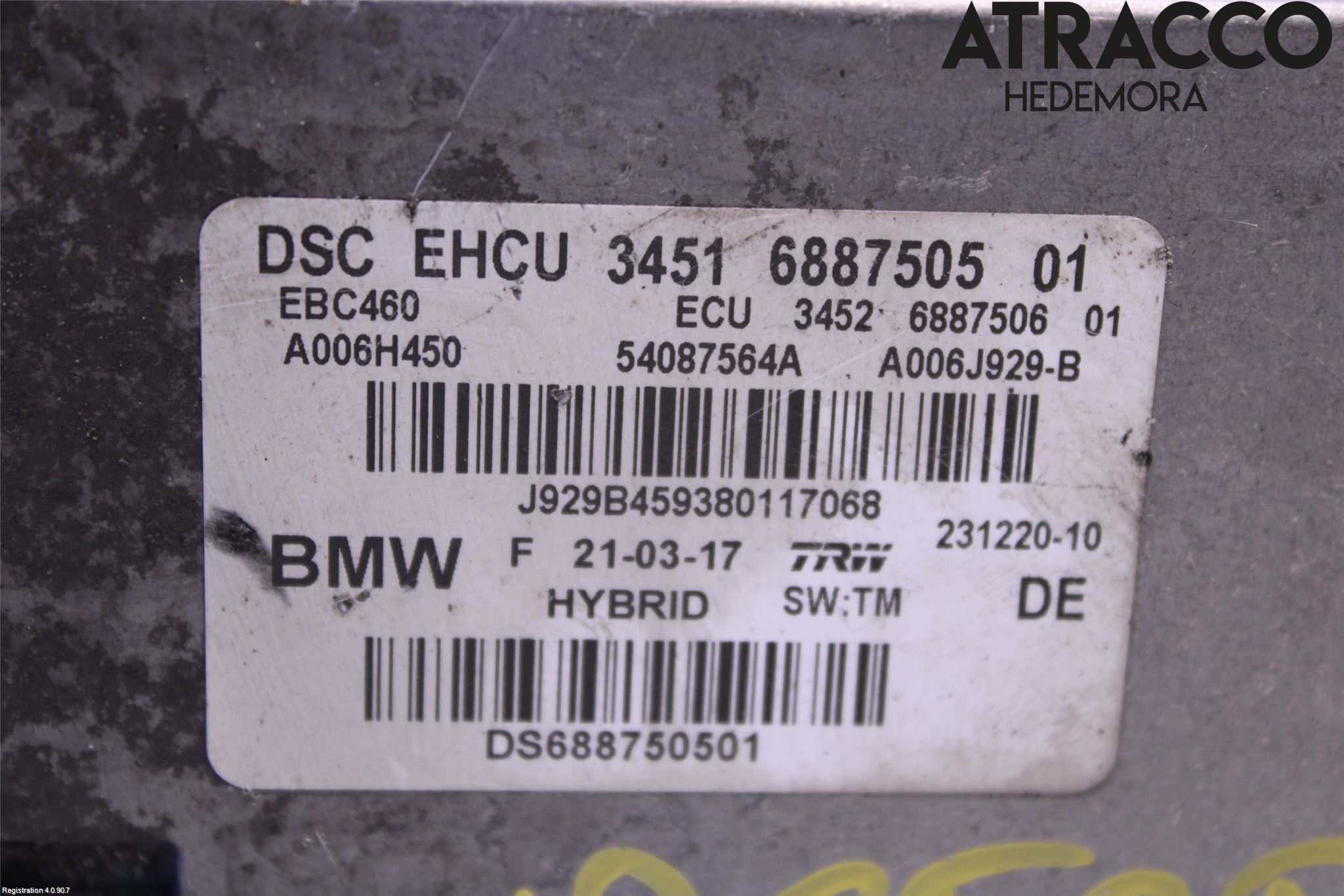 BMW 5 G30/G31/F90 17-23 Abs Hydraulaggregat