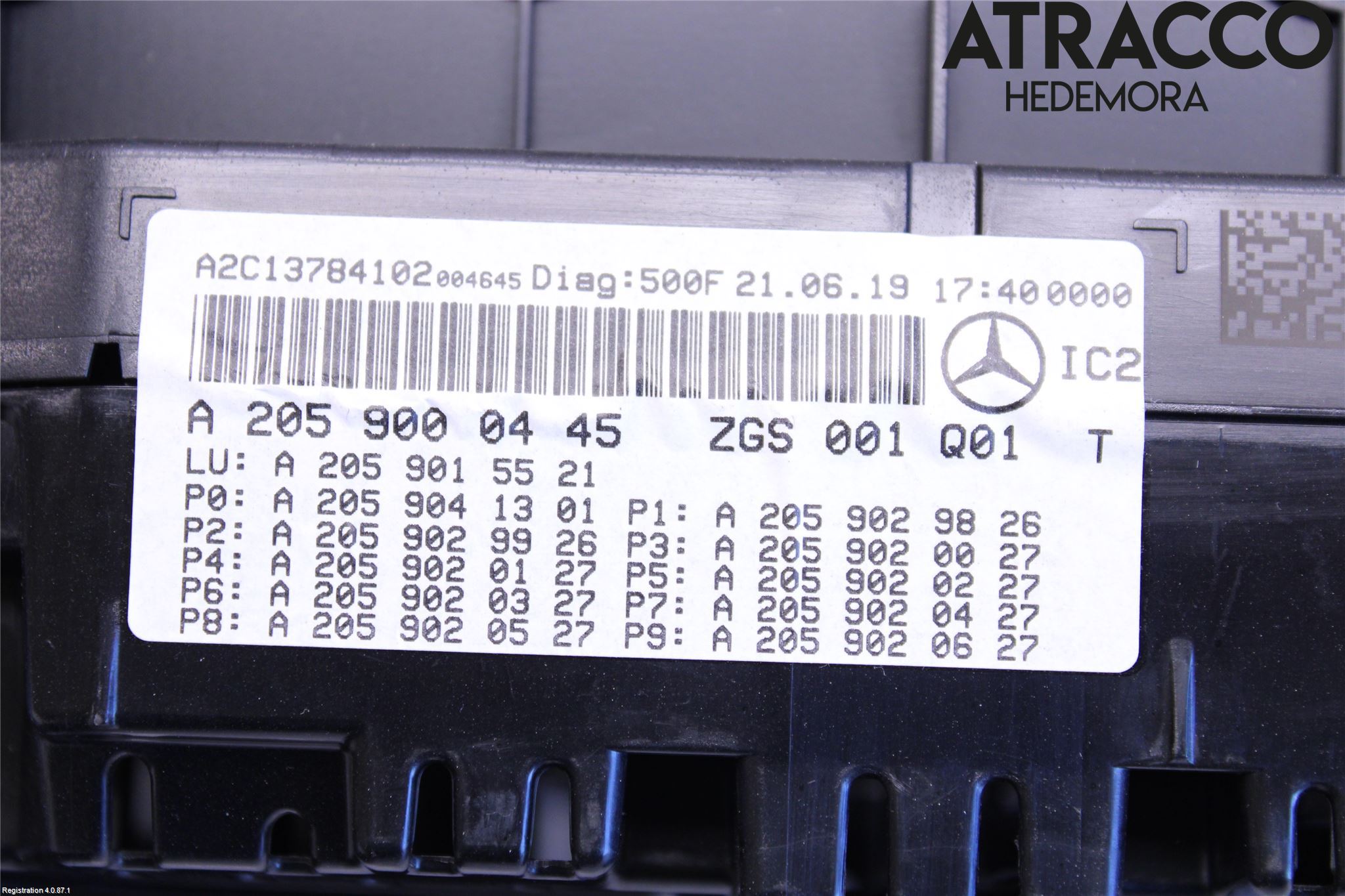 Mercedes-Benz MB C-KLASS (W205) 14-21 Instrument Komb