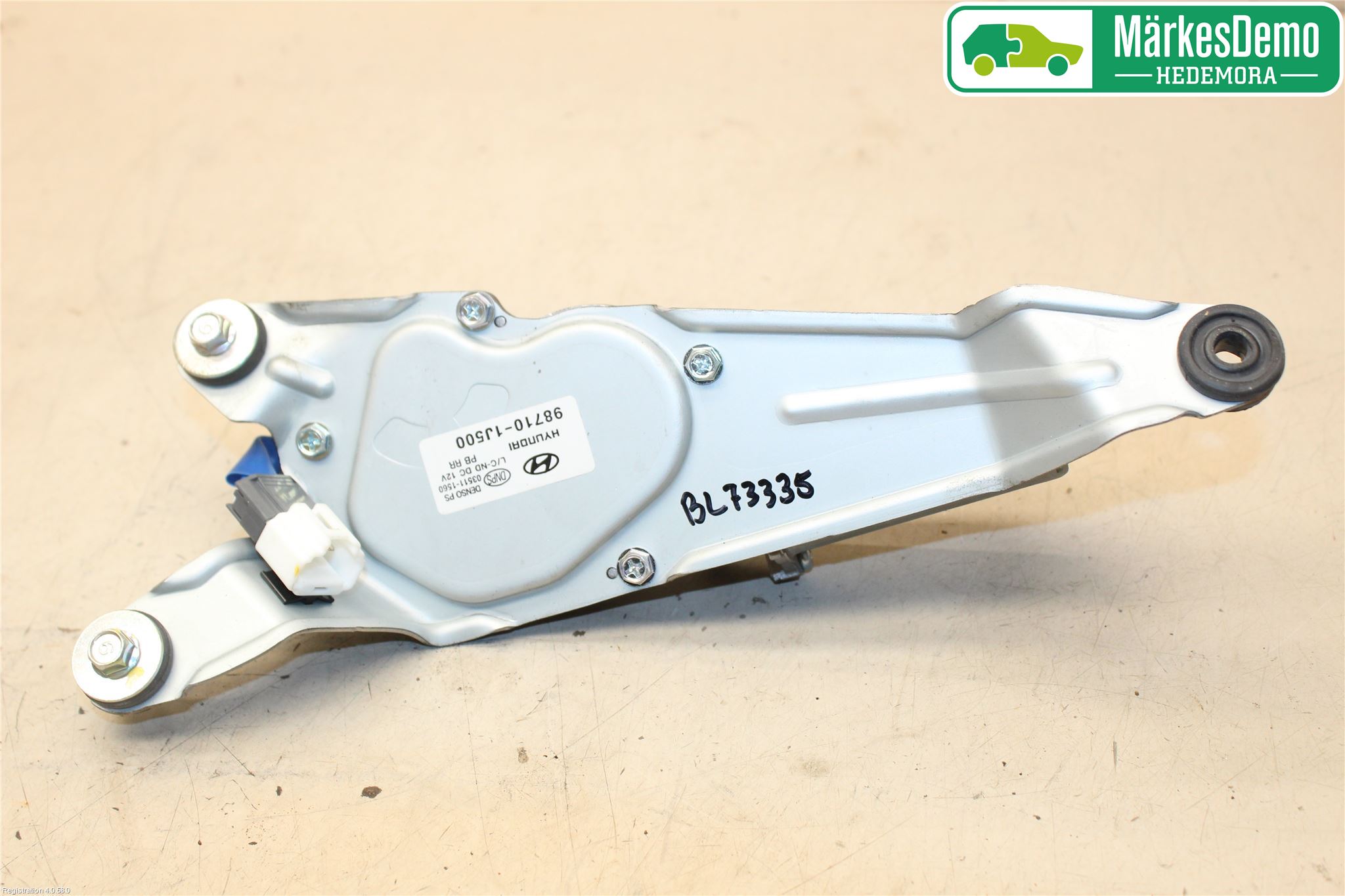 Hyundai i20 PB 09-14 Torkarmotor Baklucka