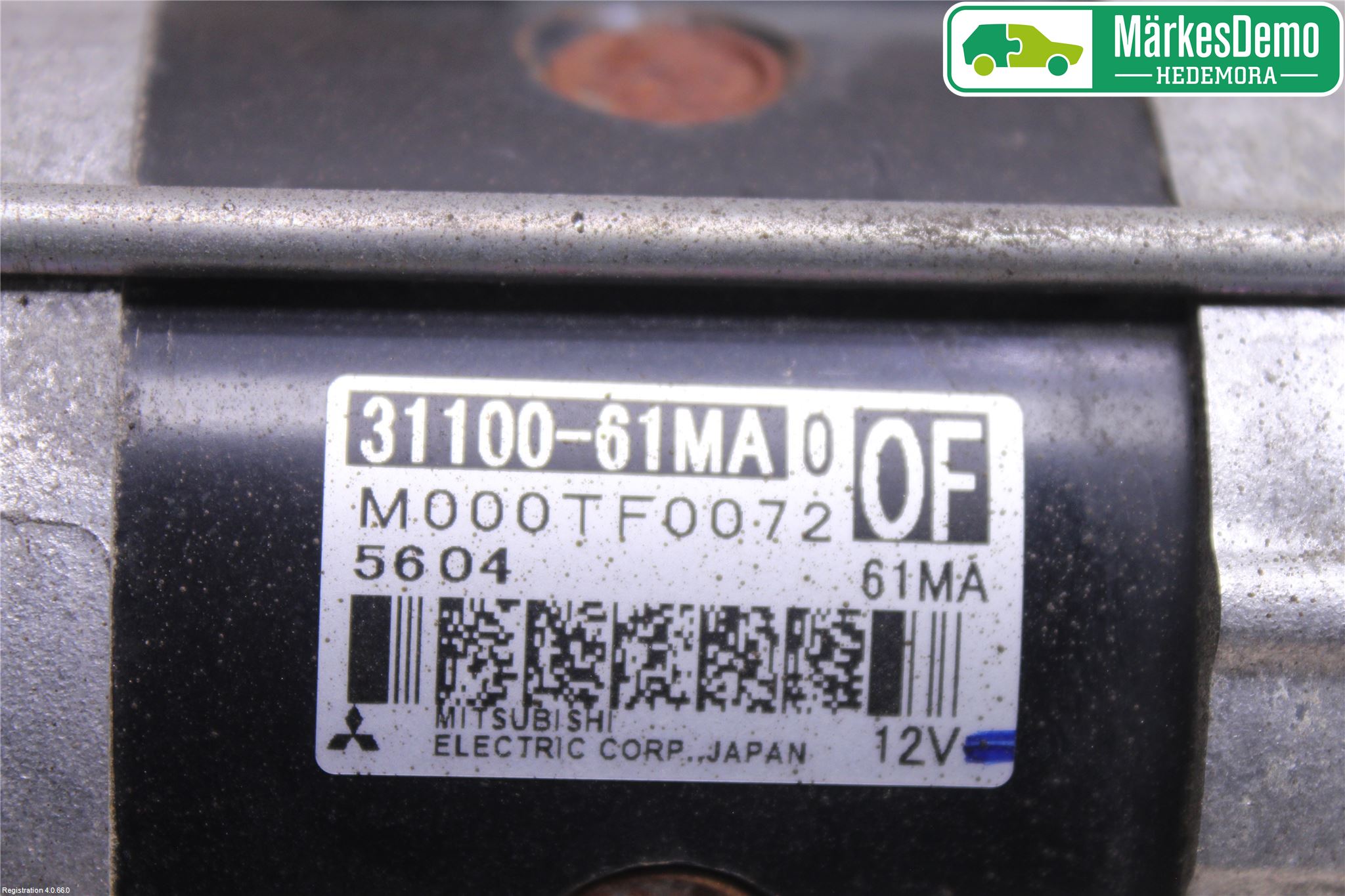 Suzuki VITARA 15- Startmotor