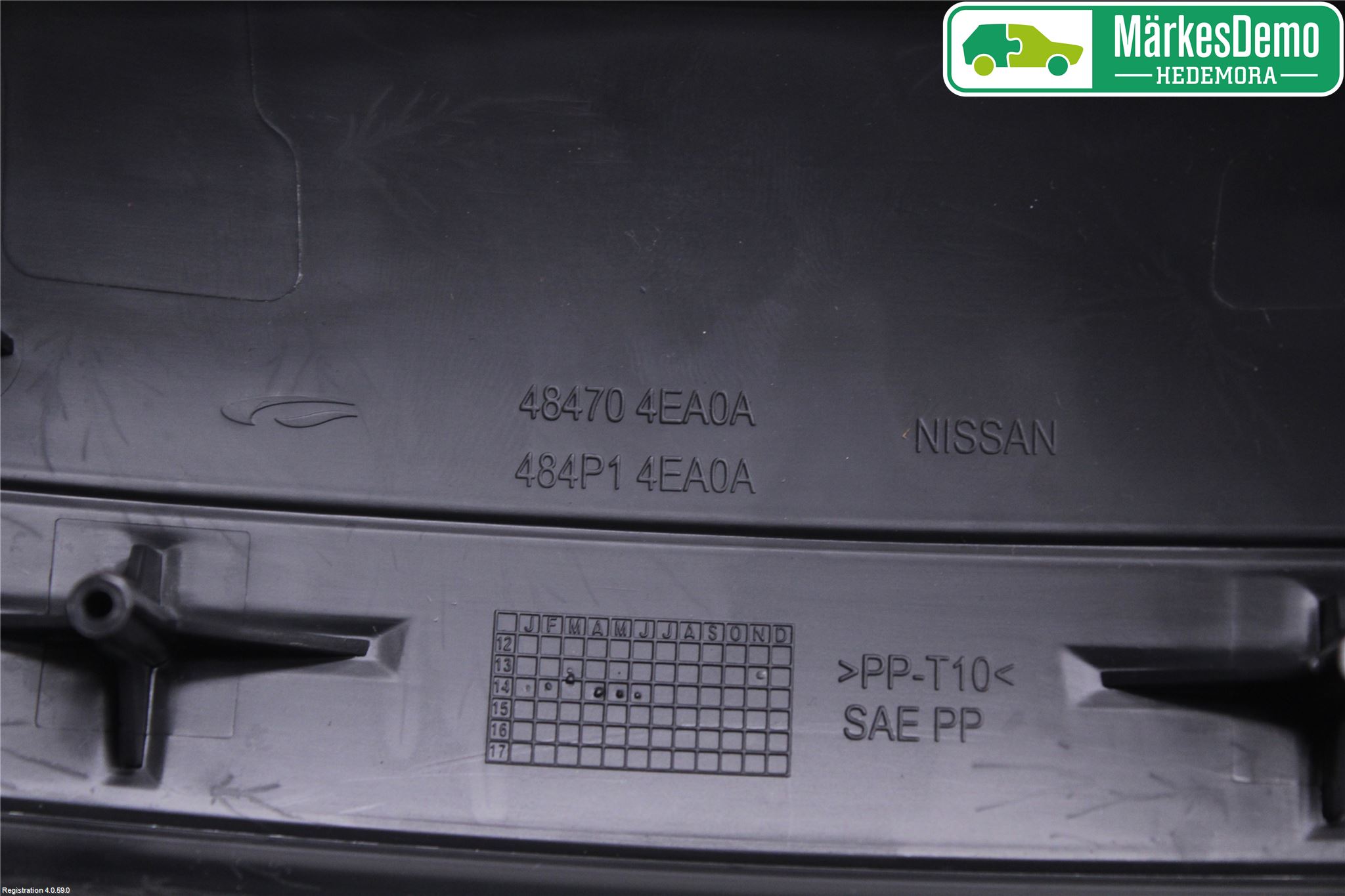 Nissan QASHQAI 14-17 Rattkåpa-Kåpor