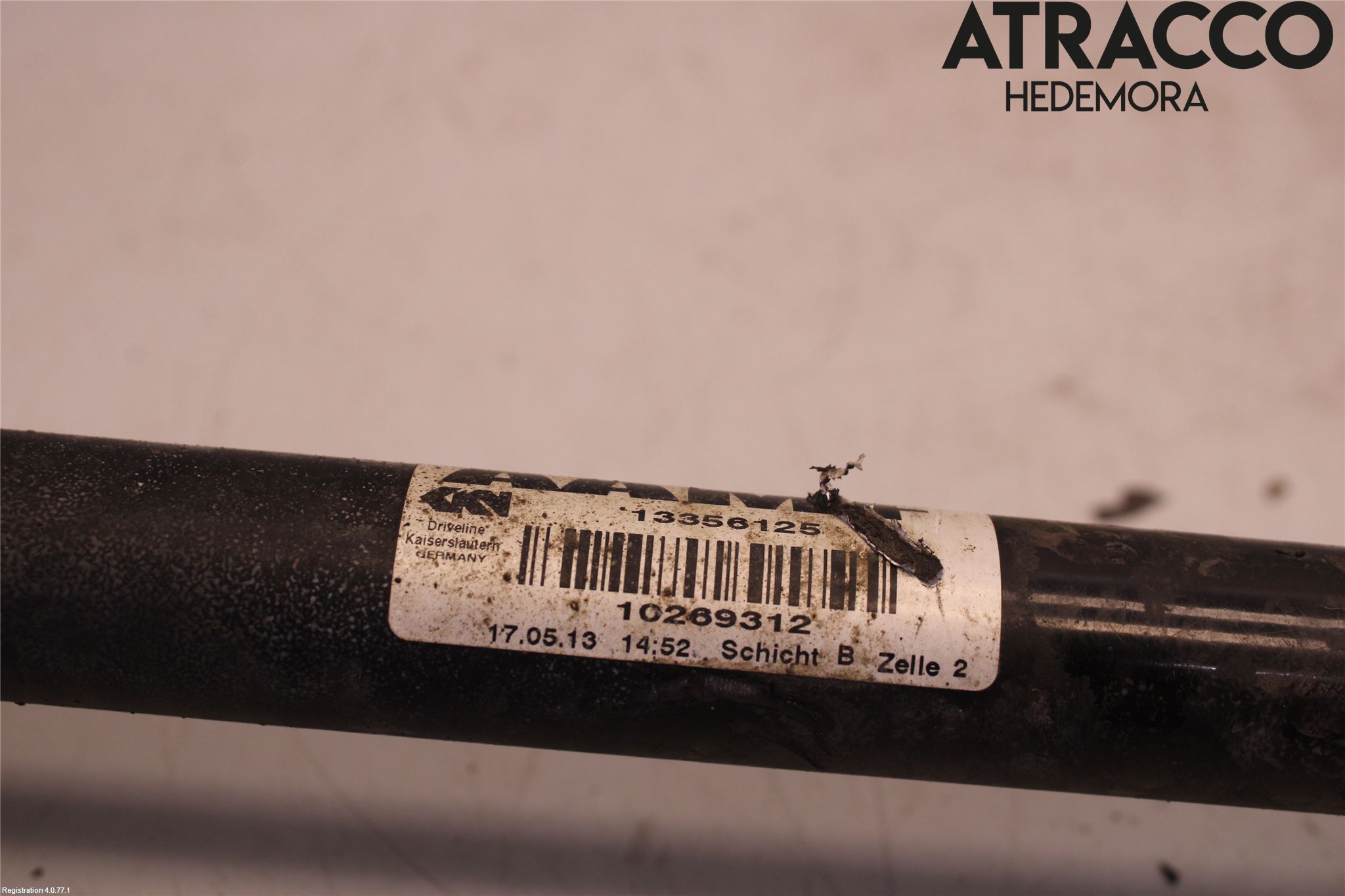 Opel ASTRA J 10-15 Drivaxel Fram Höger
