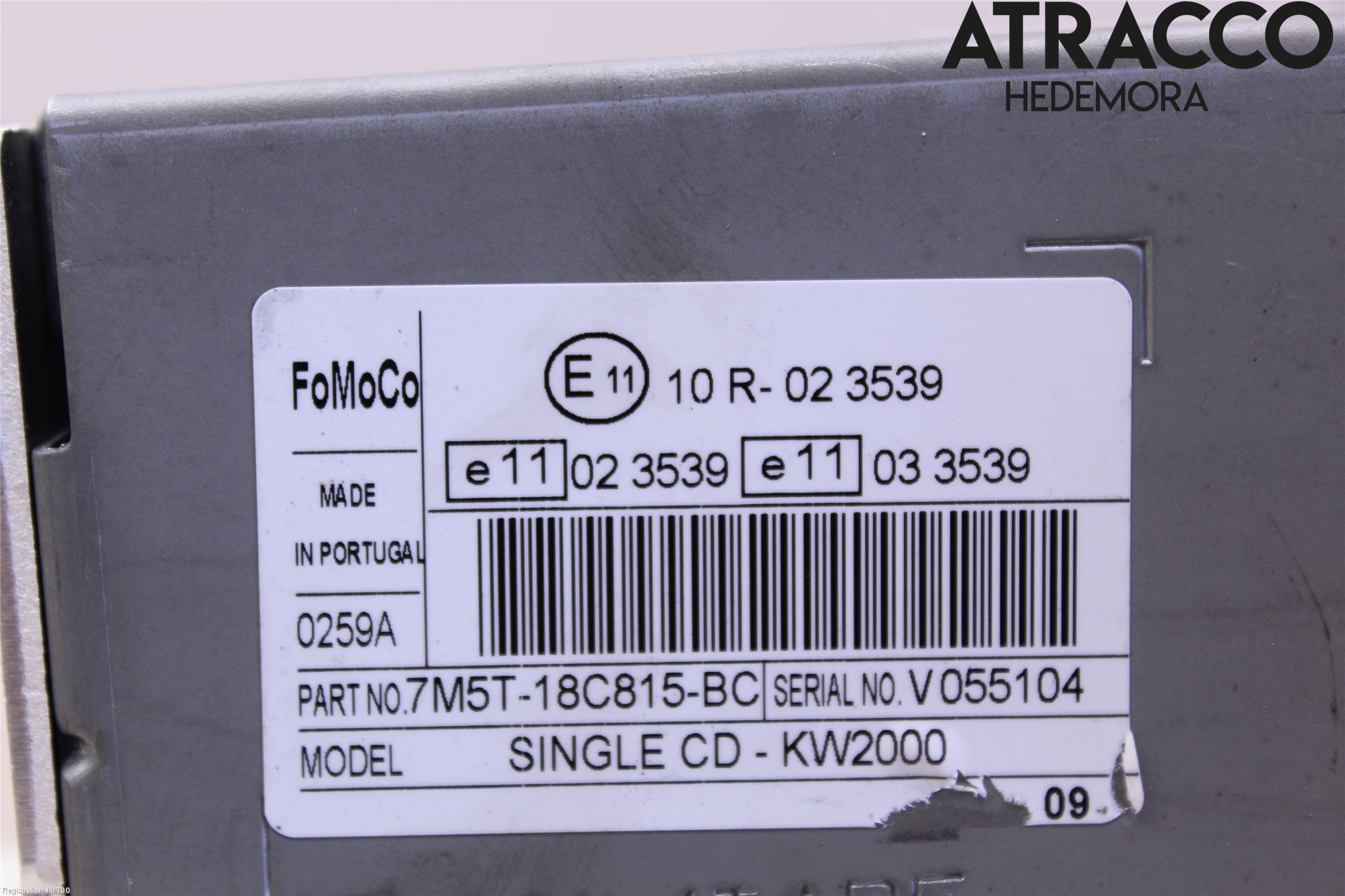 Ford FOCUS 08-11 Cd Radio - Multimediapanel