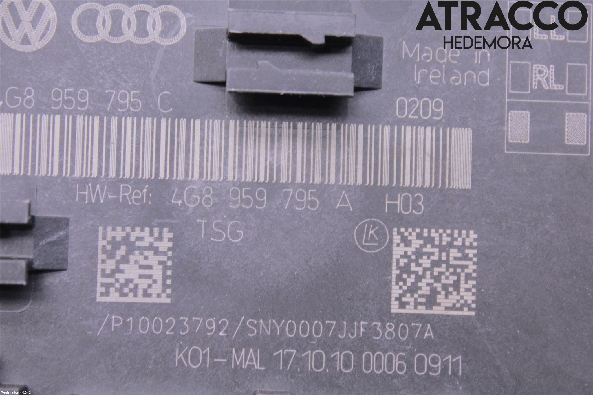 Audi A7/S7 4G 11-17 Styrenhet Dörr