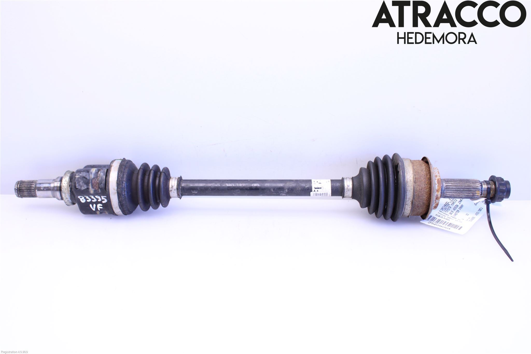 Toyota YARIS XP130 15-20 Drivaxel Fram Vänster