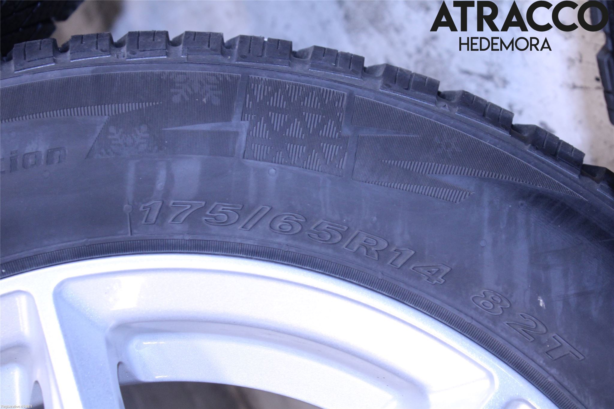 Fiat 500e 20- Vinterdäck Alumfälg 4St