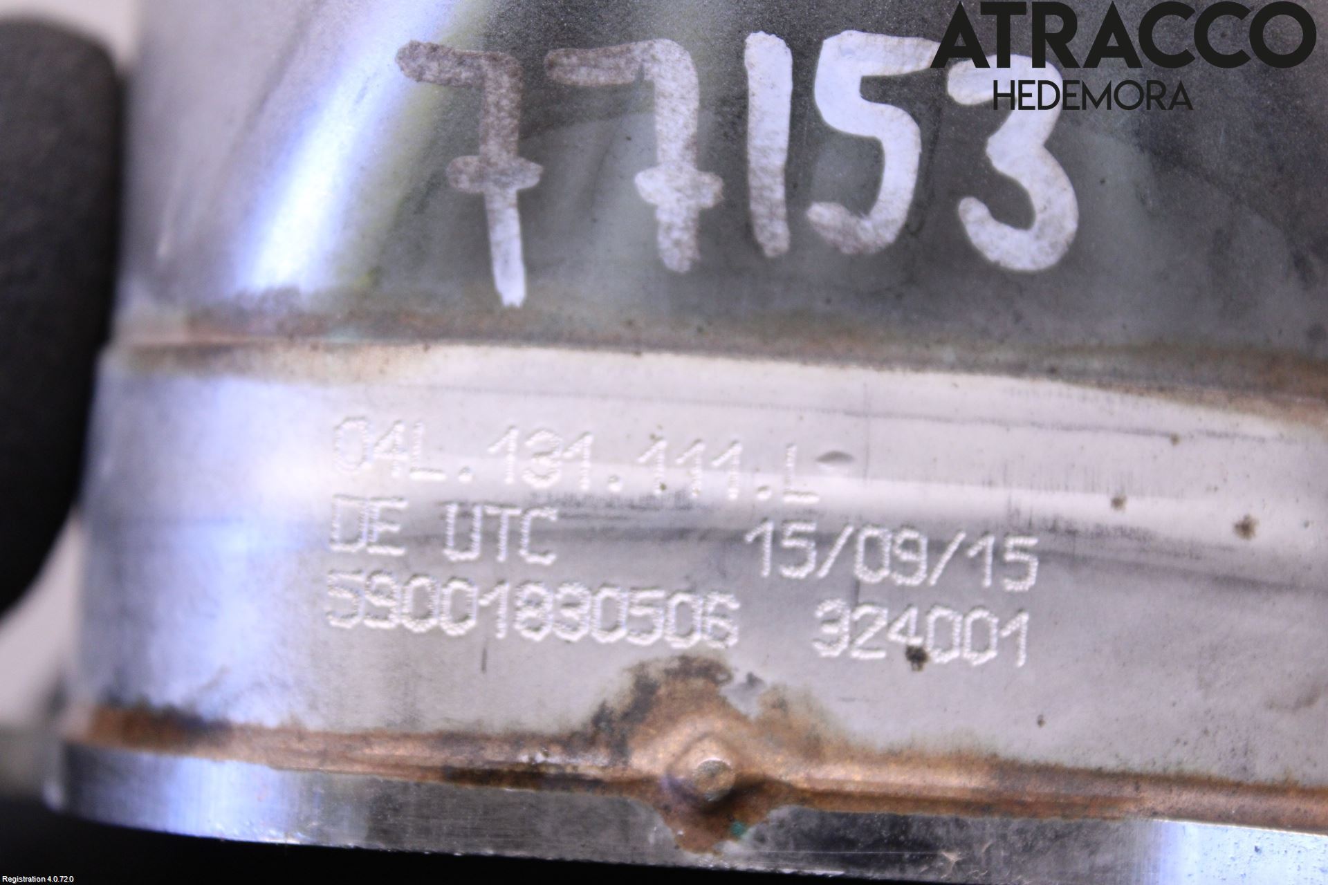 Volkswagen VW PASSAT 15-19 Laddluft-Intercoolerrör