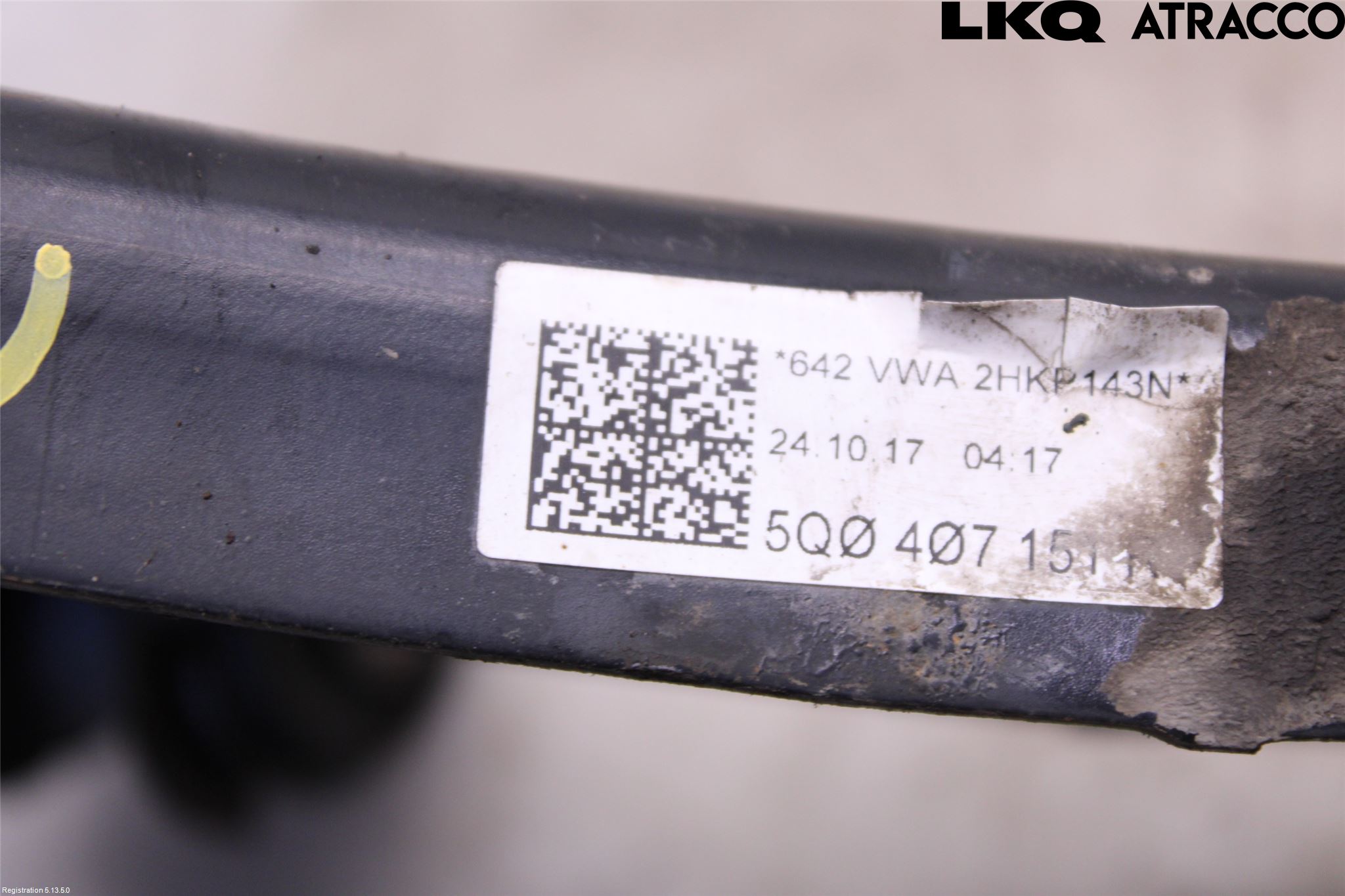 Volkswagen VW GOLF / E-GOLF VII 13-20 Bärarm Fram Undre Vä