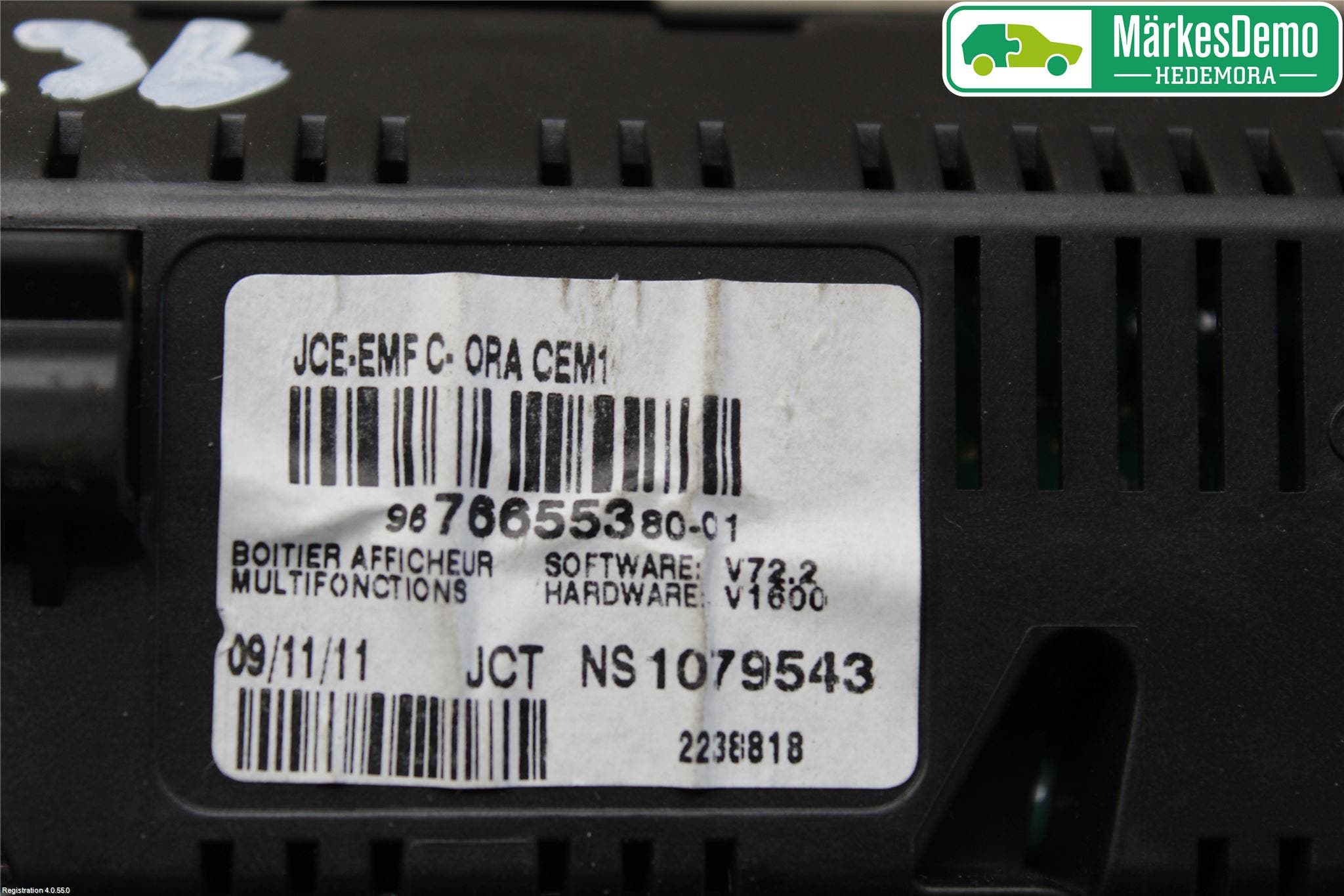 Peugeot 3008 09-16 Färddator