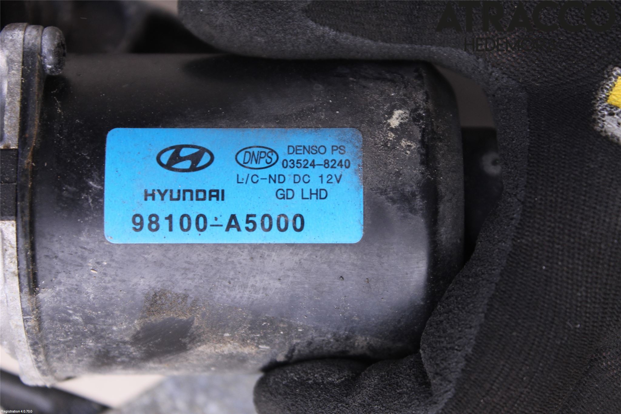 Hyundai i30 GD 13-17 Torkarmekanism Vindruta
