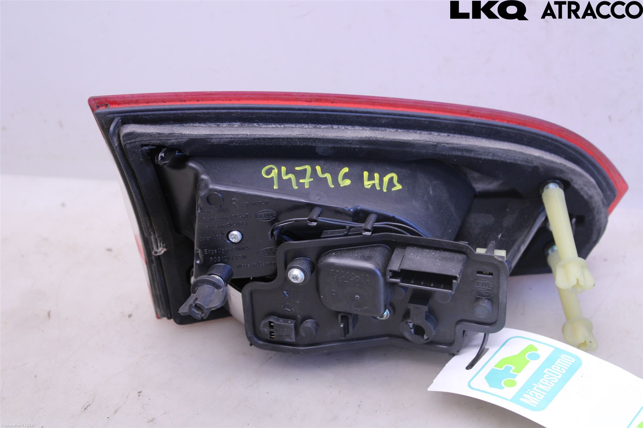 Ford S-MAX 06-15 Bakljus Lucka Hö