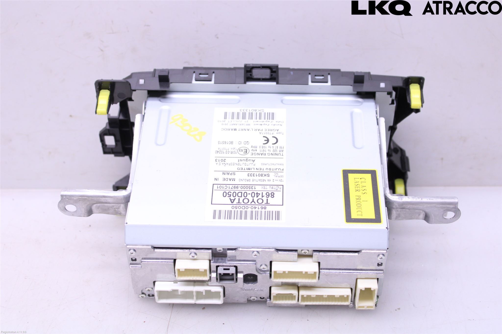 Toyota YARIS XP130 12-14 Cd Radio - Multimediapanel