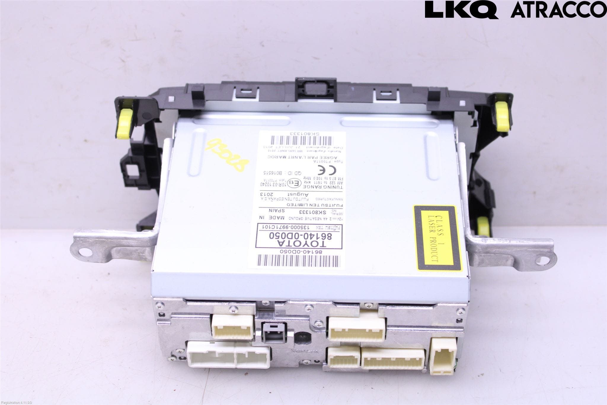 Toyota YARIS XP130 12-14 Cd Radio - Multimediapanel