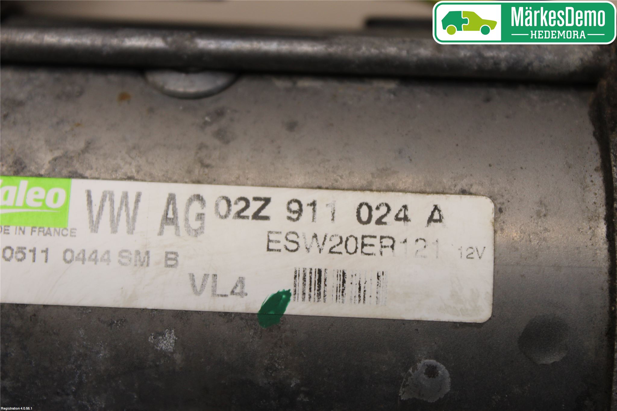 Volkswagen VW TOURAN 10-15 Startmotor Diesel