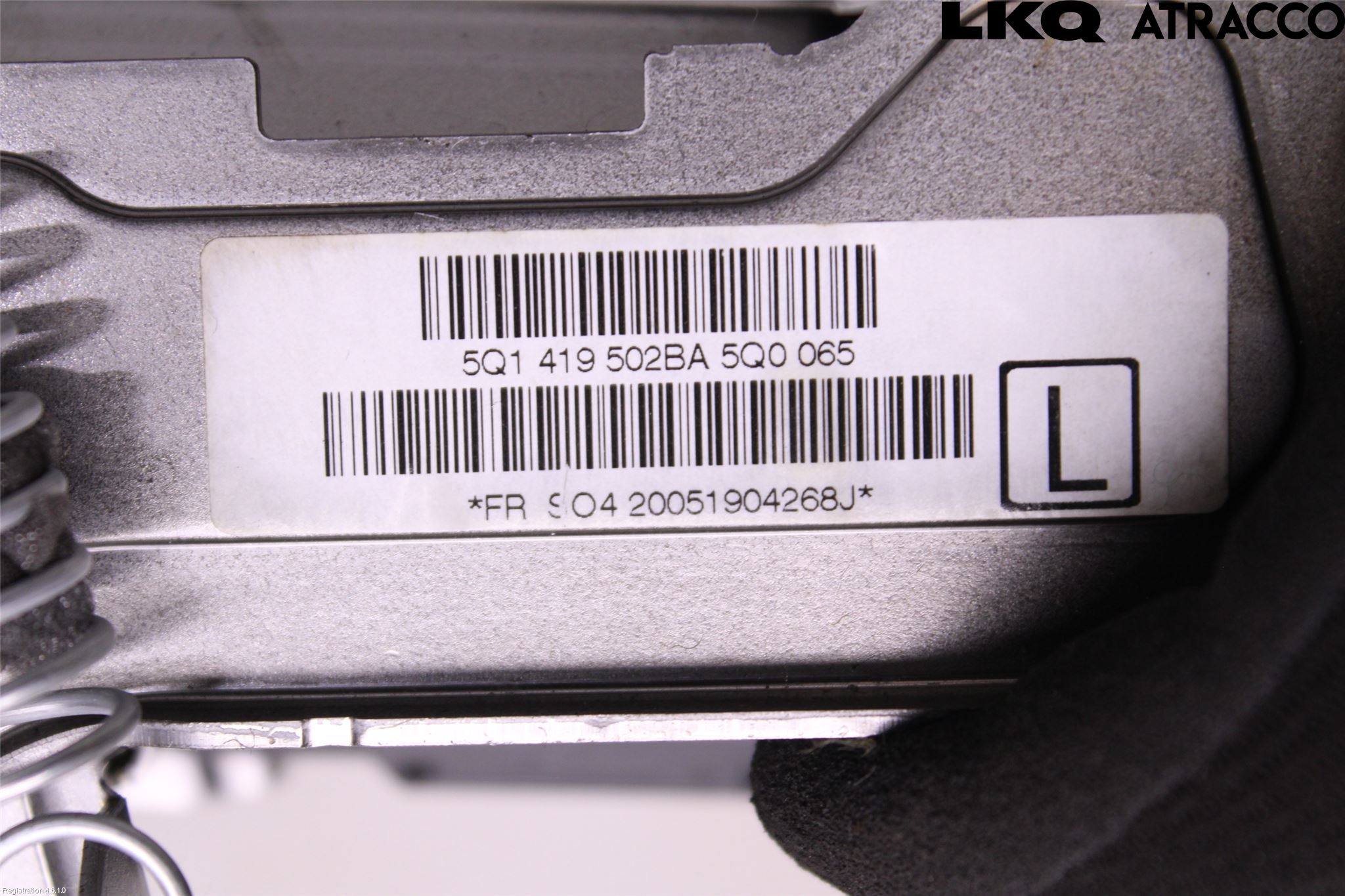 Volkswagen VW GOLF / E-GOLF VII 13-20 Rattaxelagg Justerbart