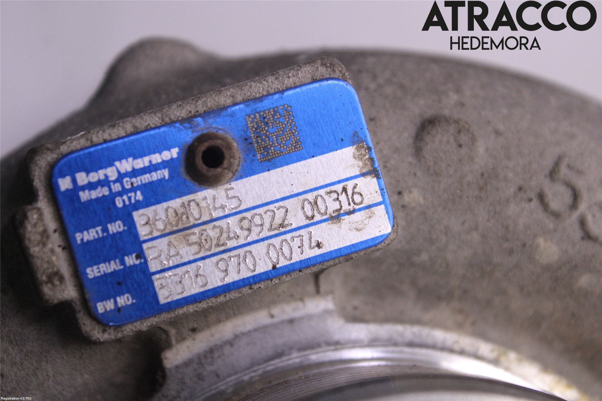 Volvo V70 14-16 Turboaggregat