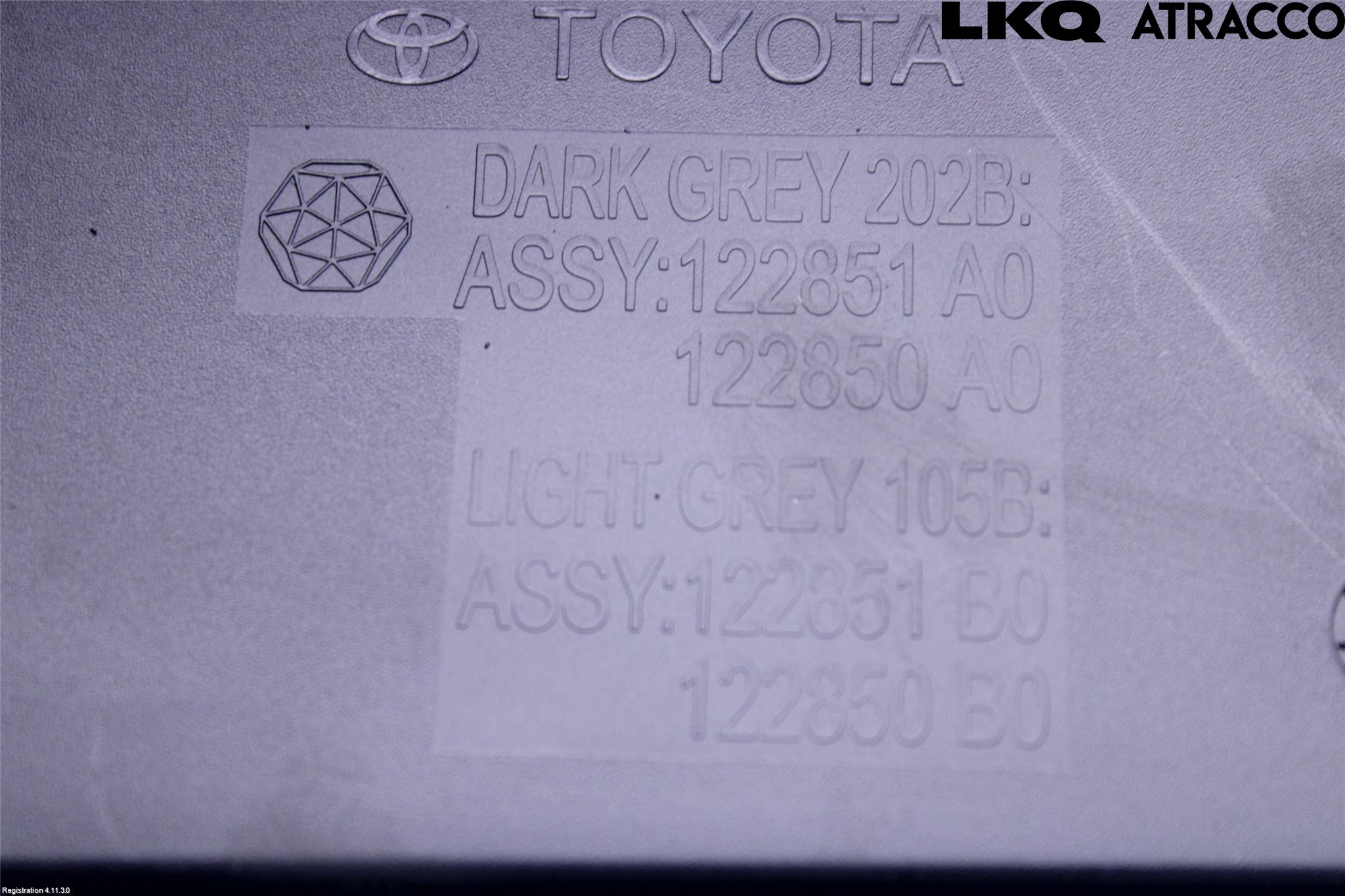 Toyota YARIS XP21 20- Handskfack