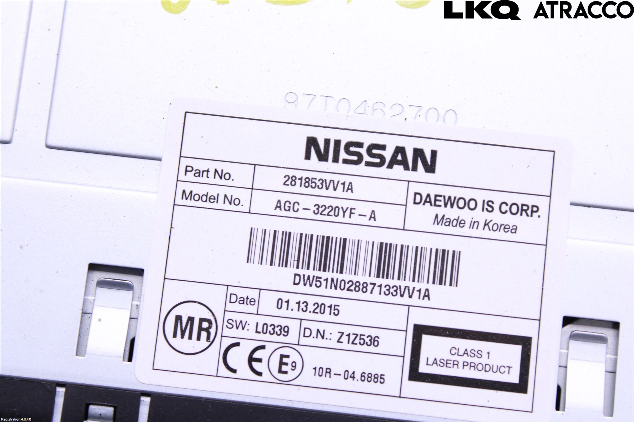 Nissan NOTE E12 14-20 Cd Radio - Multimediapanel