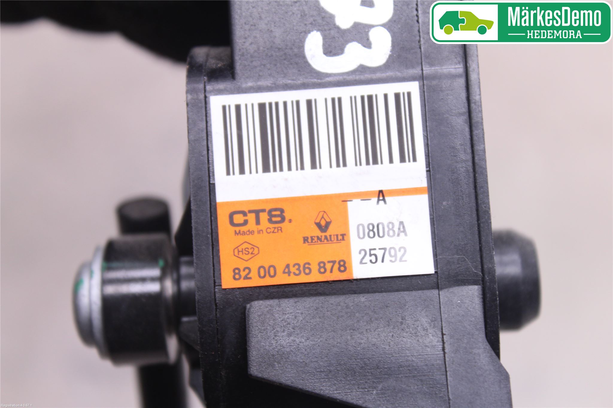 Renault KANGOO II 15-21 Gaspedal