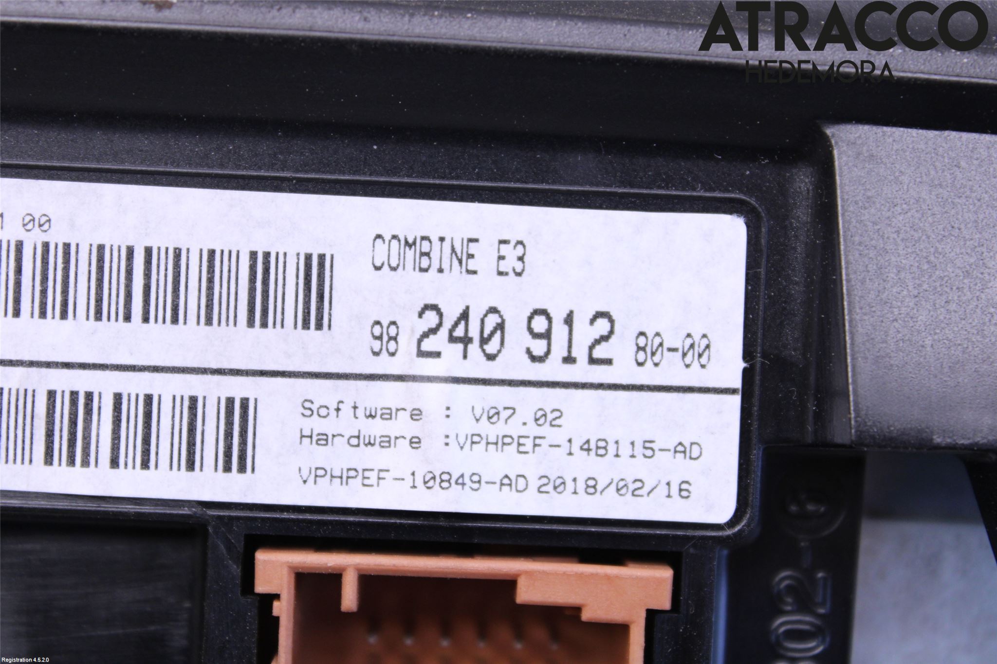 Citroen C4 CACTUS 14-20 Instrument Komb