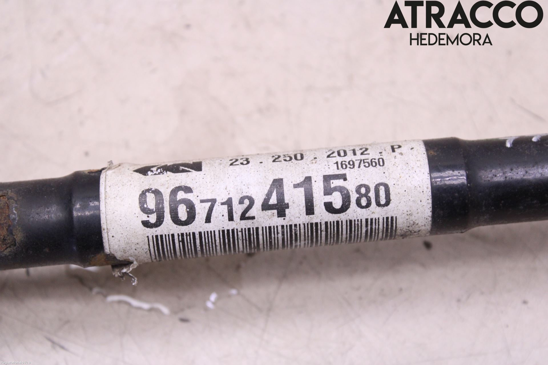 Peugeot 3008 09-16 Drivaxel Bak Höger