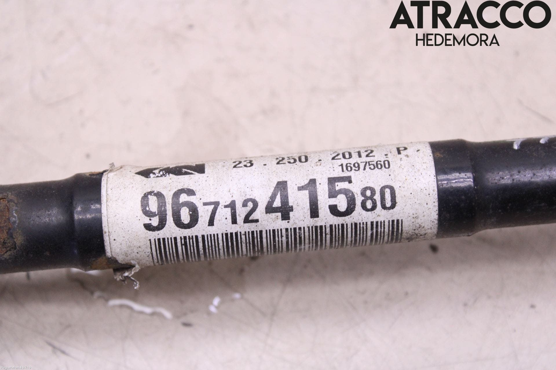 Peugeot 3008 09-16 Drivaxel Bak Höger