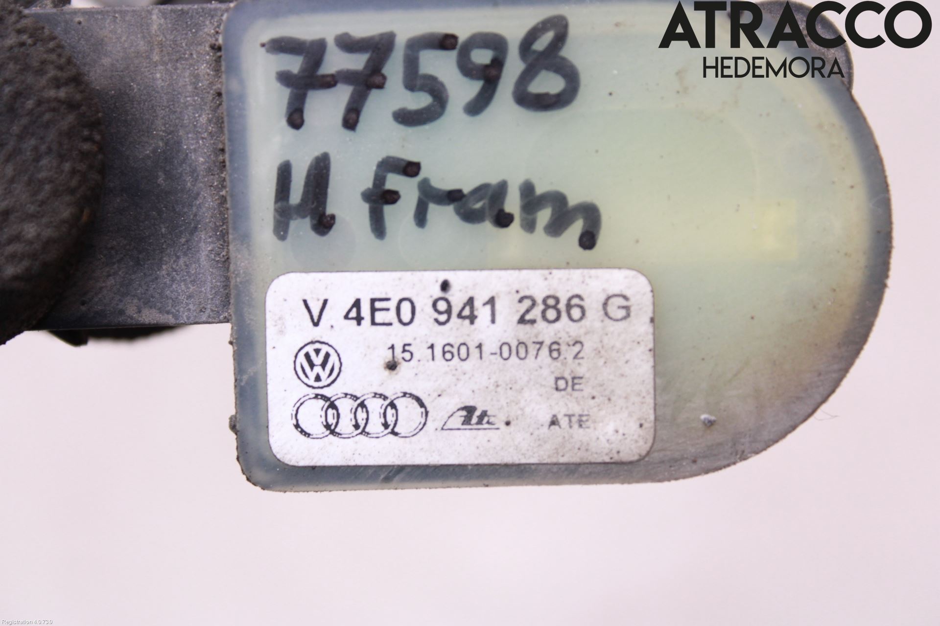 Audi A8/S8 4E  02-09 Lastavkänningsdon