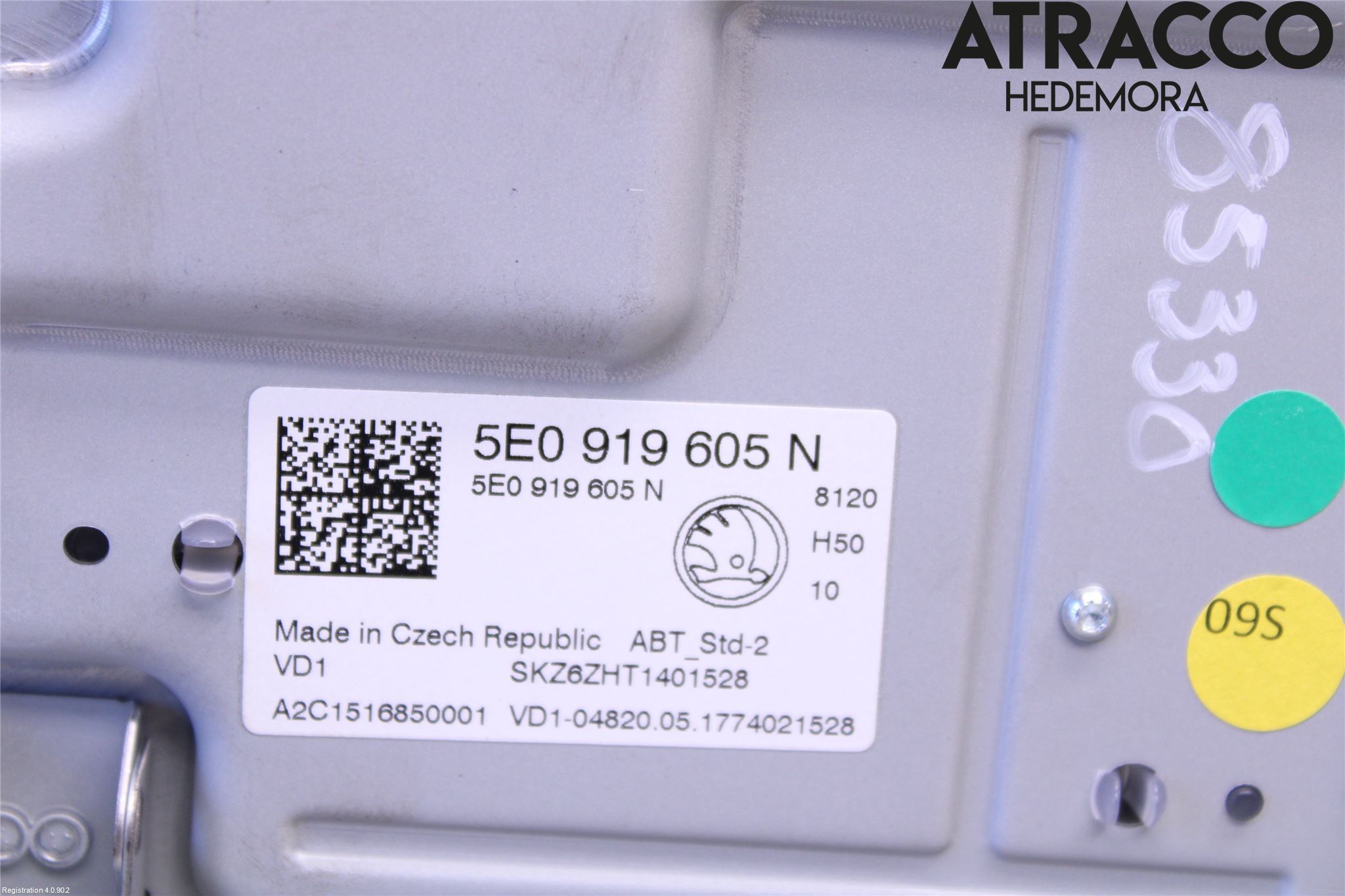 Skoda OCTAVIA (5E) 13-20 Multifunktionsdisplay