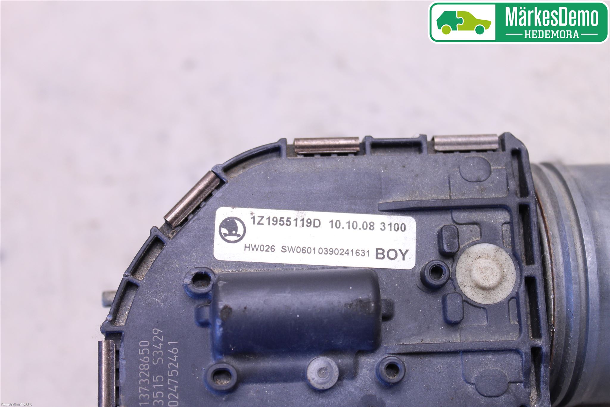 Skoda OCTAVIA (1Z) 05-13 Torkarmotor Vindruta
