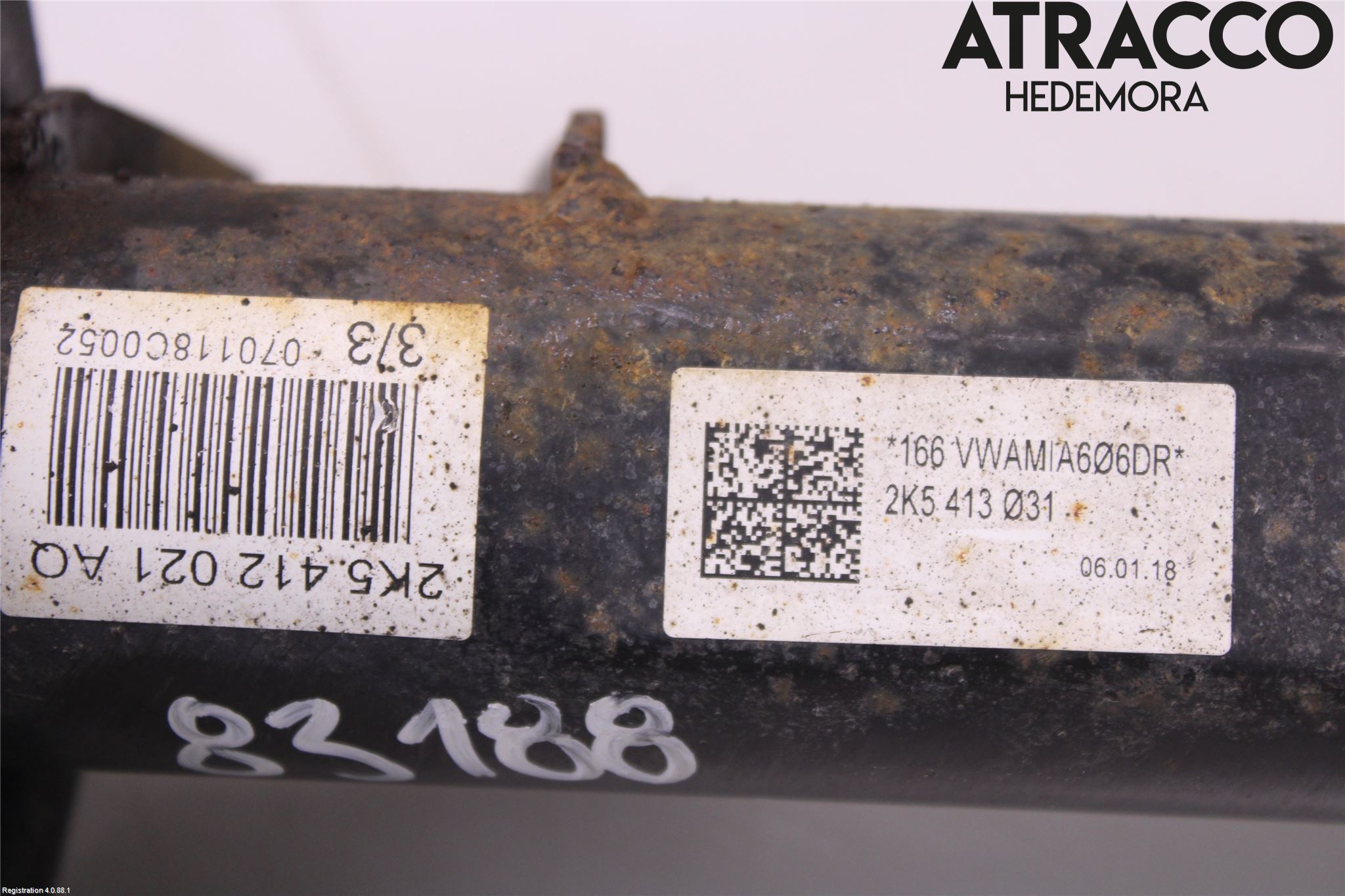 Volkswagen VW CADDY 16-20 Fjäderben Fram Vänster