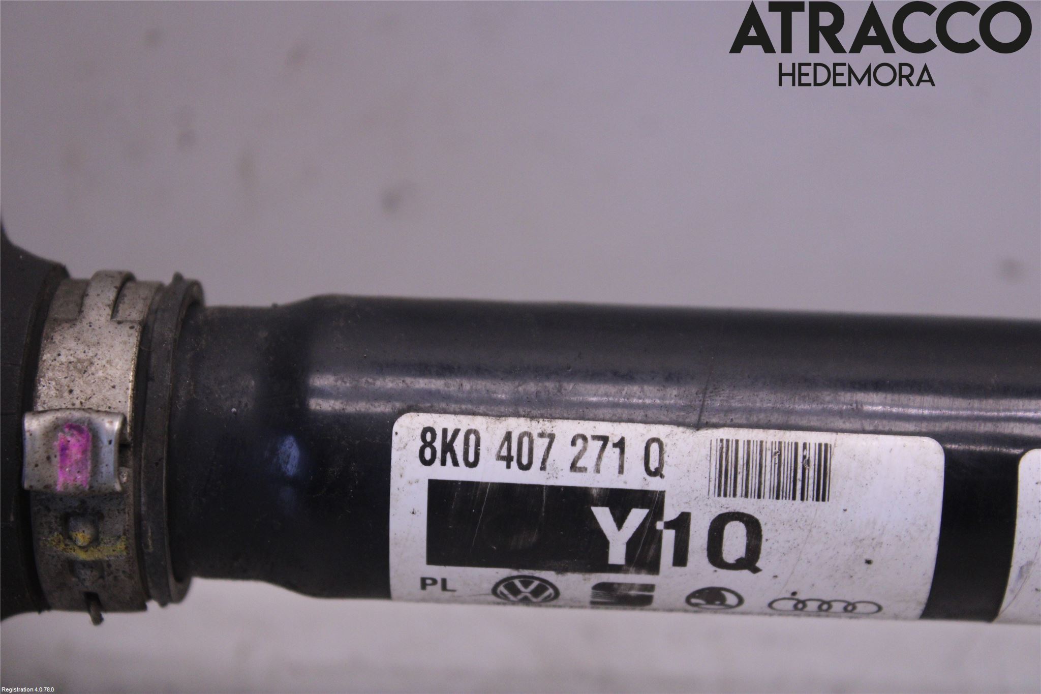 Audi A4/S4 08-11 Drivaxel Fram Vänster