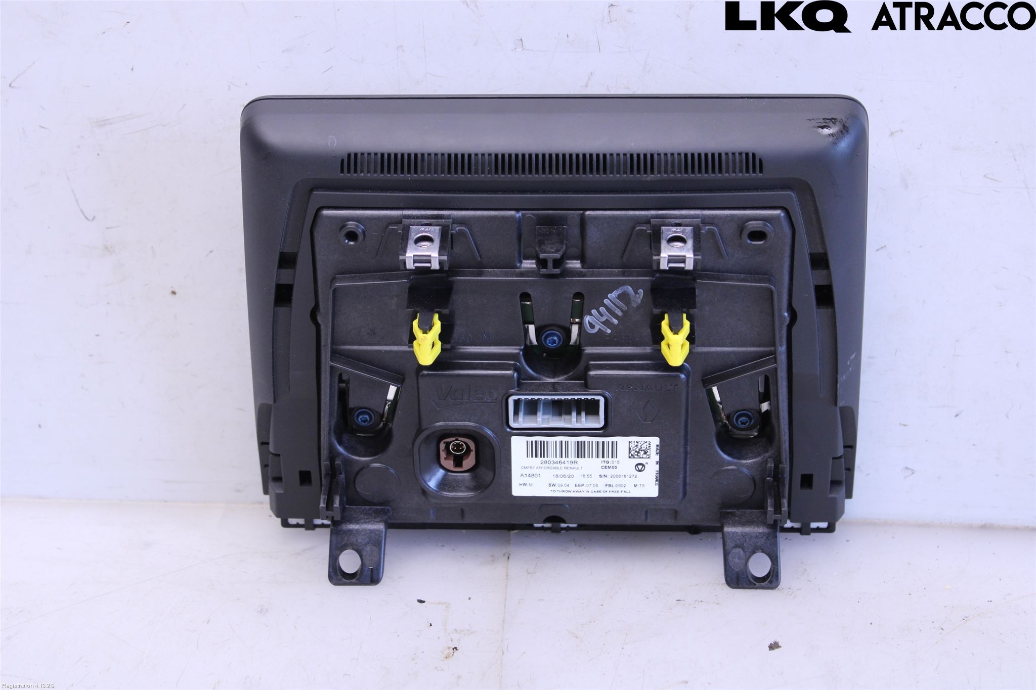 Renault CAPTUR 20-24 Cd Radio - Multimediapanel