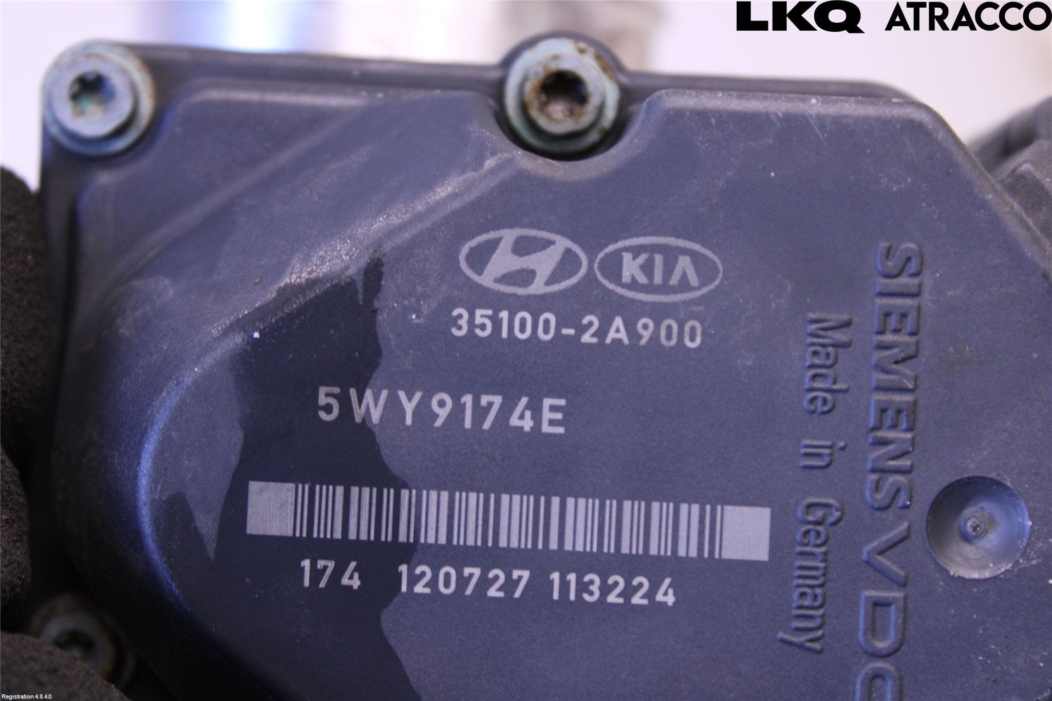 Kia CEED 12-18 Injspjällhus