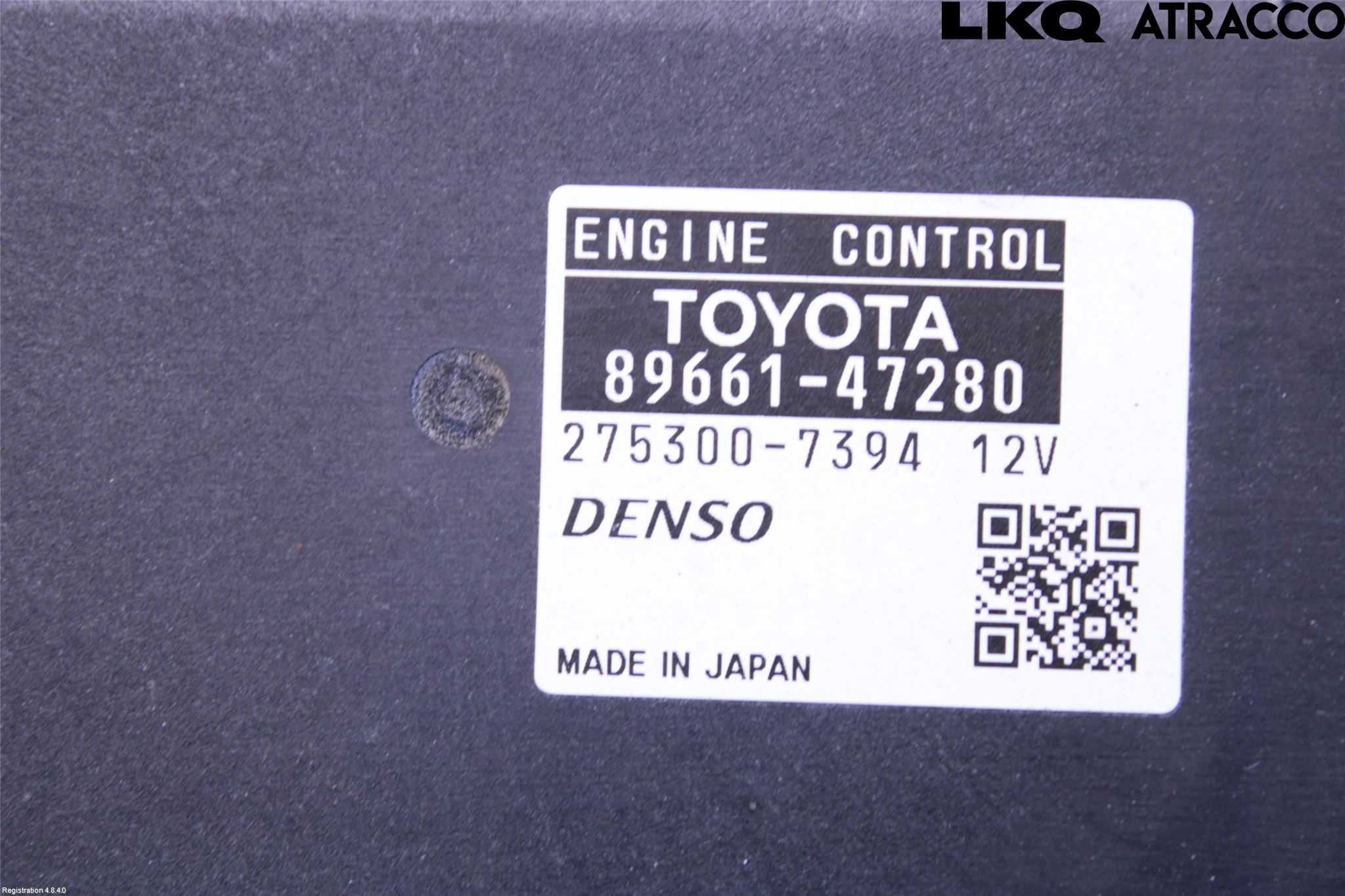 Toyota PRIUS ZVW30 09-20 Styrenhet Insprut Bensin