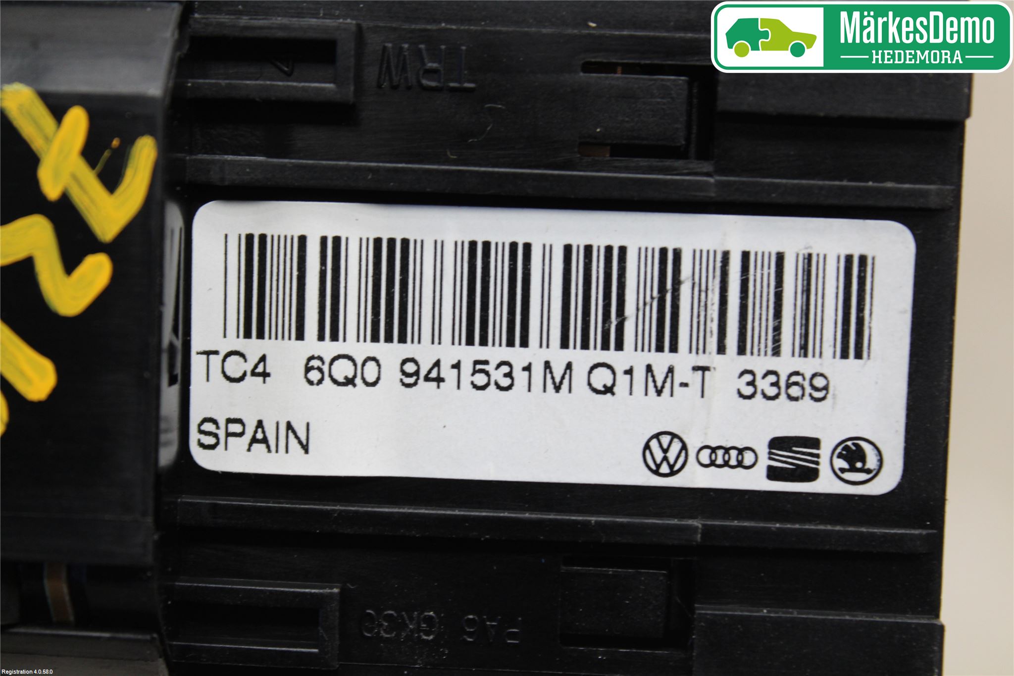 Volkswagen VW TRANSP/CARAVELLE (T5) 04-15 Strömställare Ljus