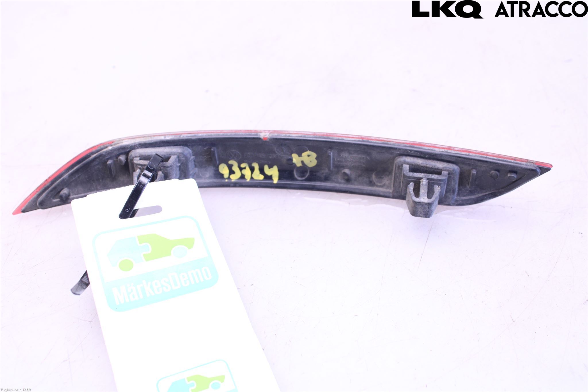 Volkswagen VW POLO 10-17 Dimljus/Reflex Bak