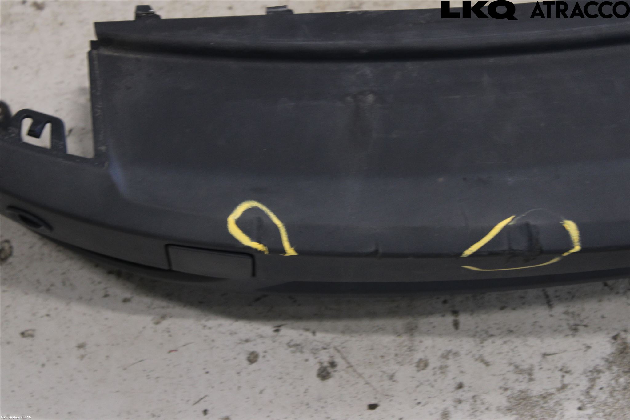 Renault MEGANE III 09-15 Stötfångarbeklädnad Bak