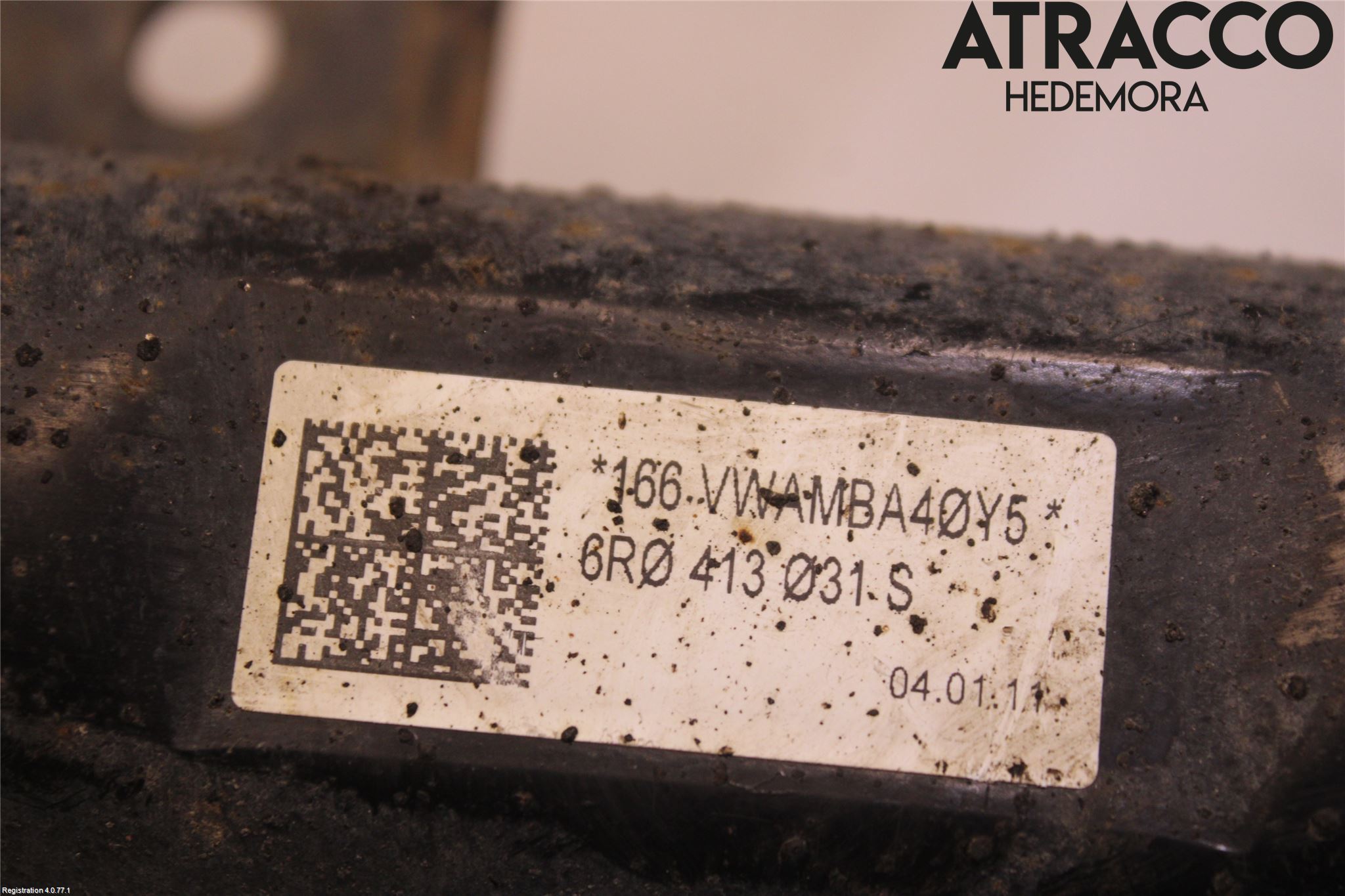 Audi A1/S1 11-18 Fjäderben Fram Vänster