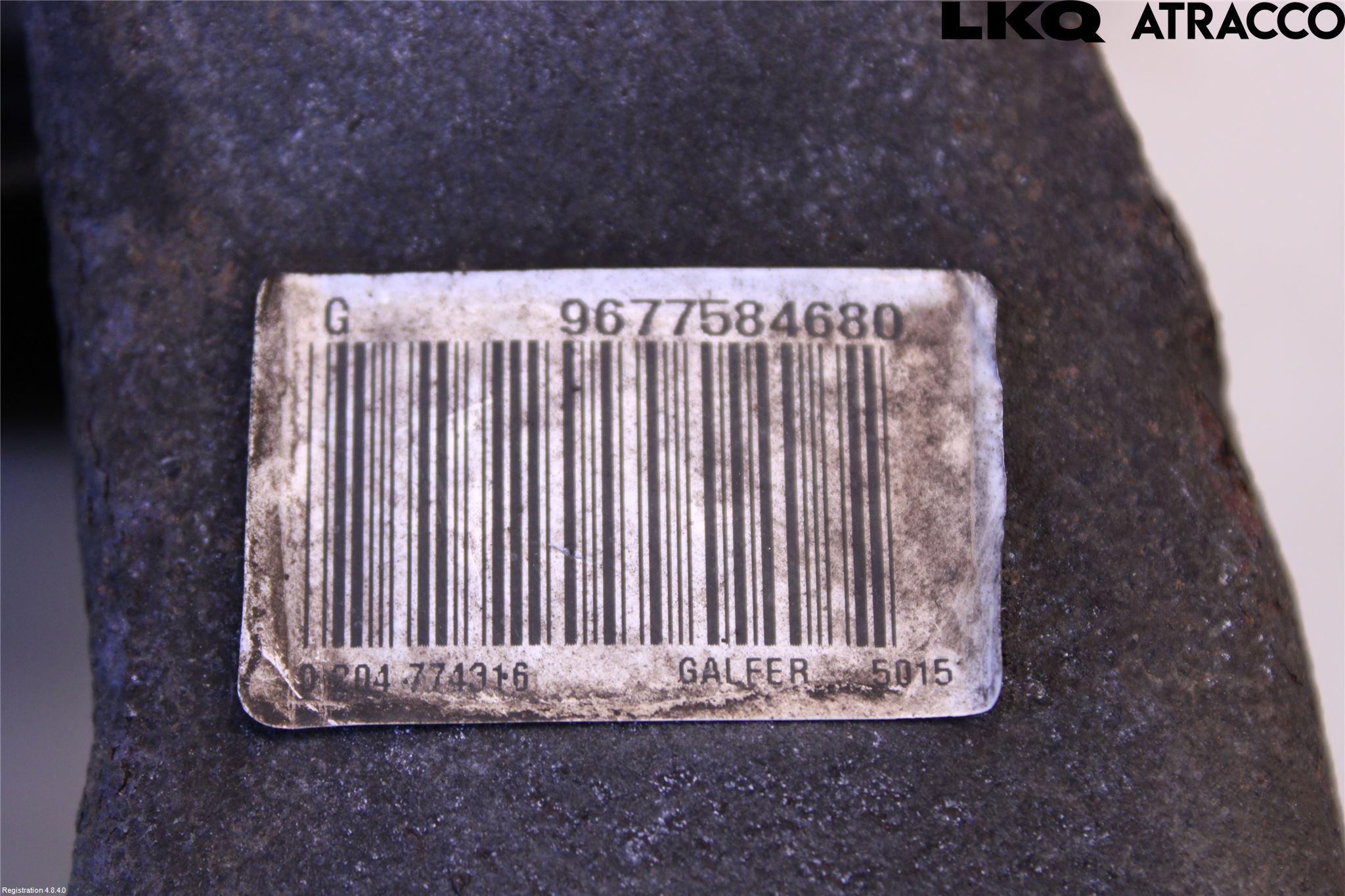 Citroen C4 GRAND PICASSO 14-18 Bromsok Fram Vänster