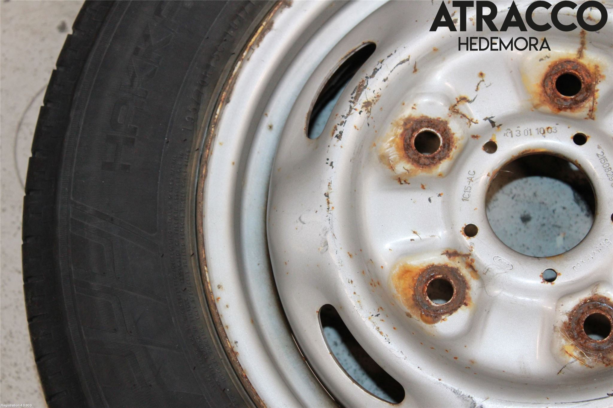 Ford TRANSIT    00-06 Sommardäck Plåtfälg 4St