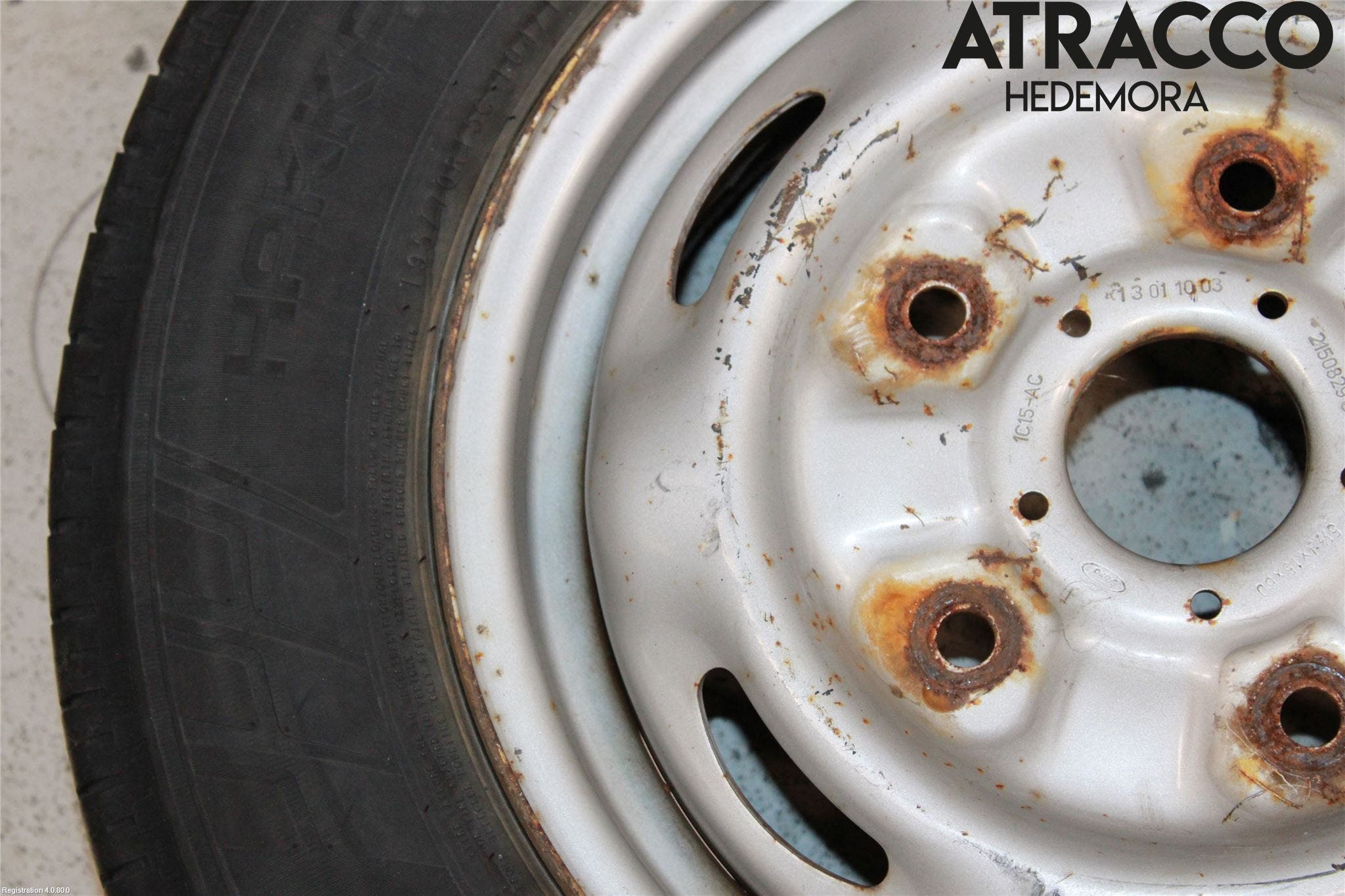 Ford TRANSIT    00-06 Sommardäck Plåtfälg 4St