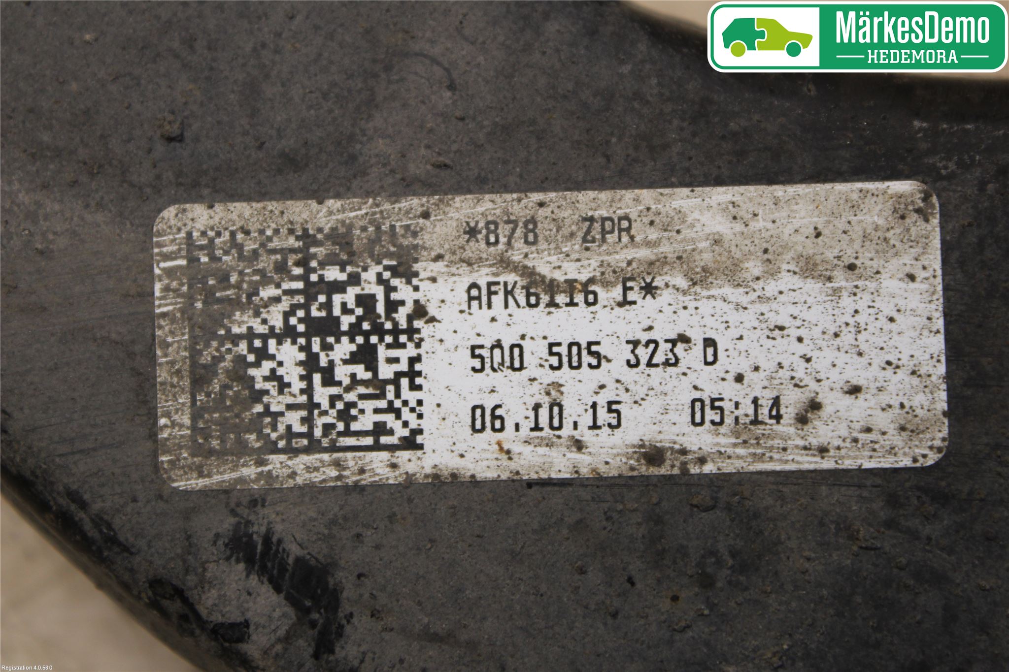 Skoda SUPERB 16-24 Bärarm Bak Övre Höger