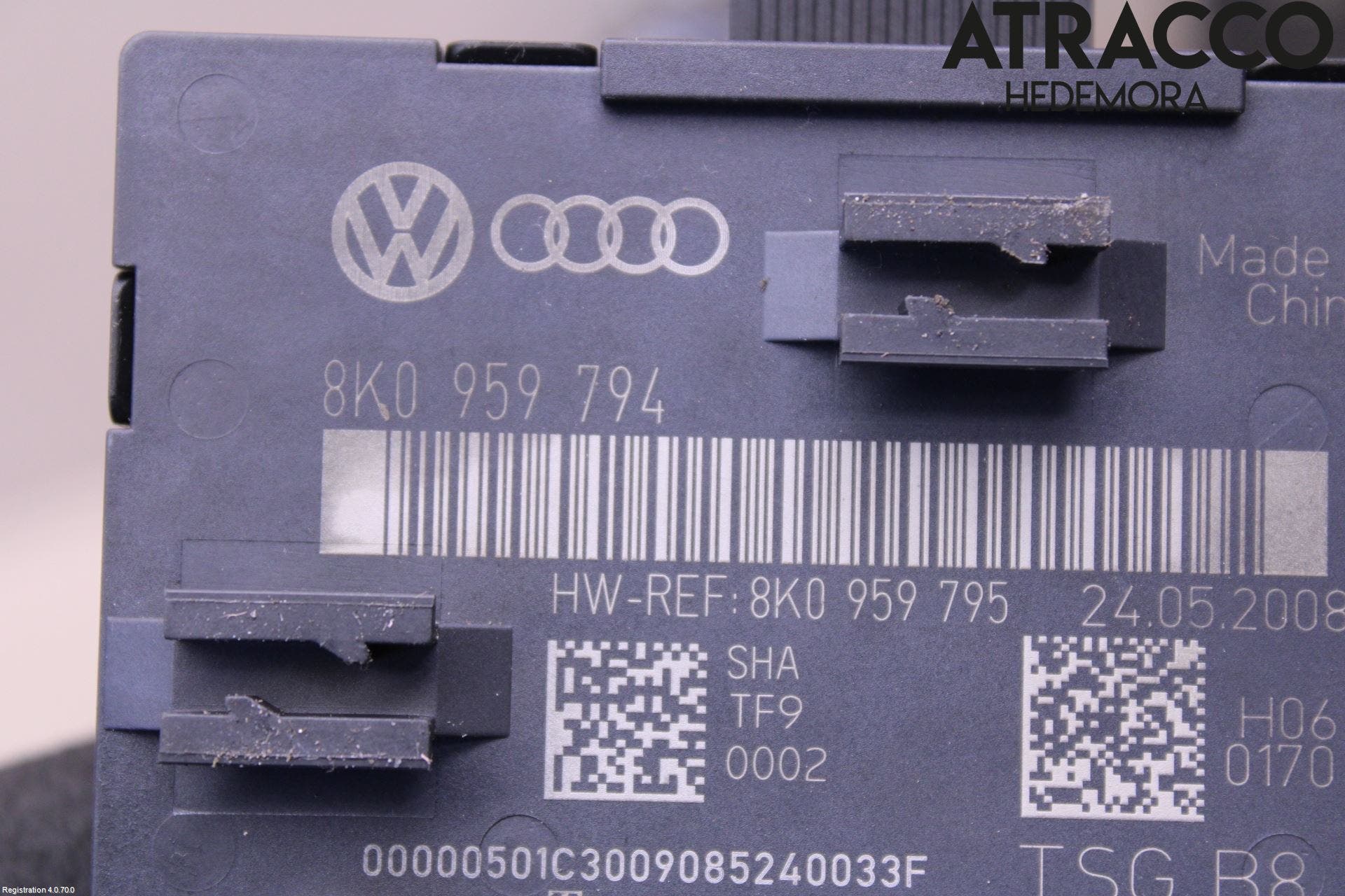 Audi A4/S4 08-11 Styrenhet Dörr