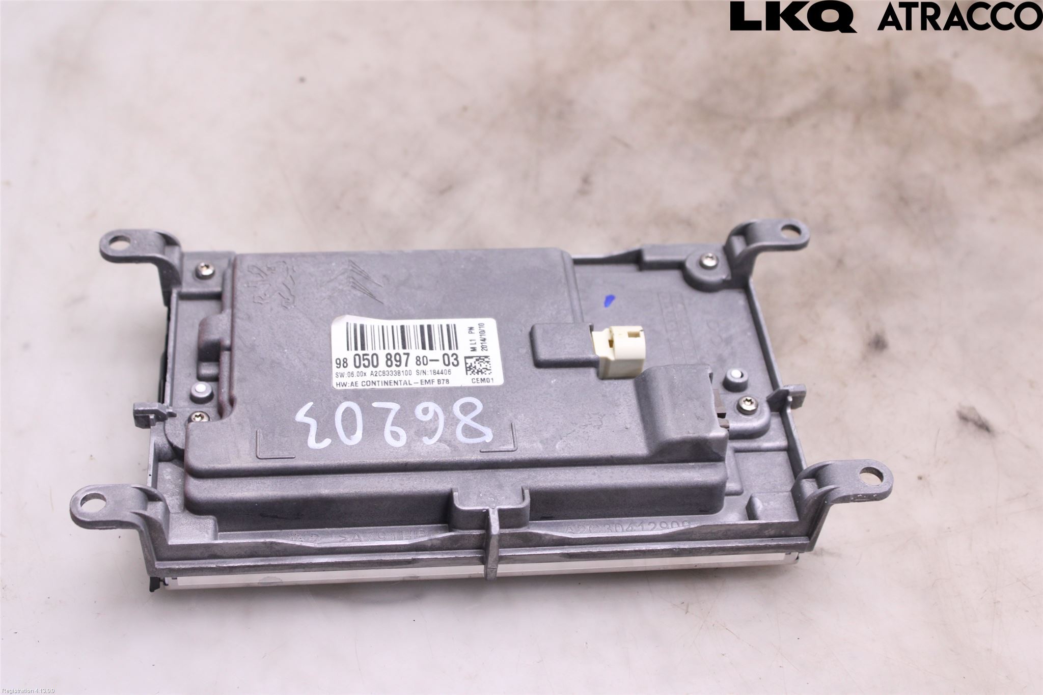Citroen C4 PICASSO 14-18 Multifunktionsdisplay
