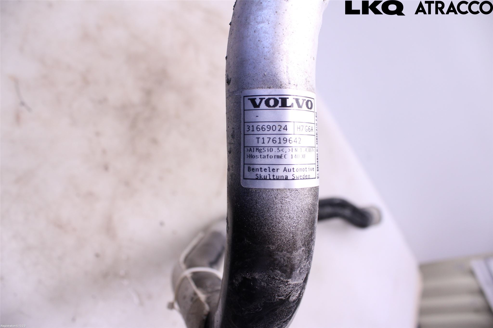Volvo XC60 14-17 Bränslepåfyllnrör-Slang