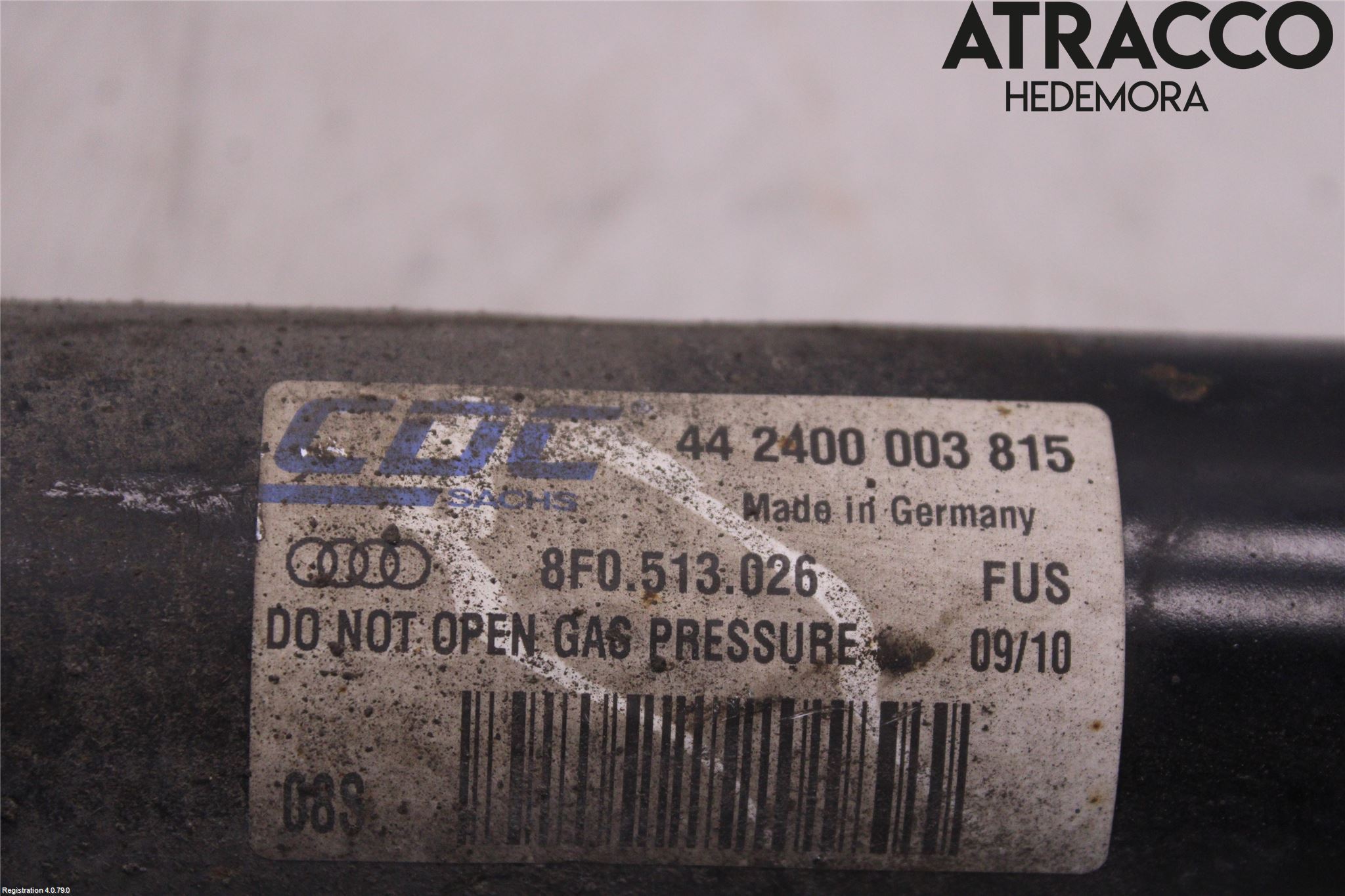 Audi A4/S4 08-11 Stötdämpare Bak