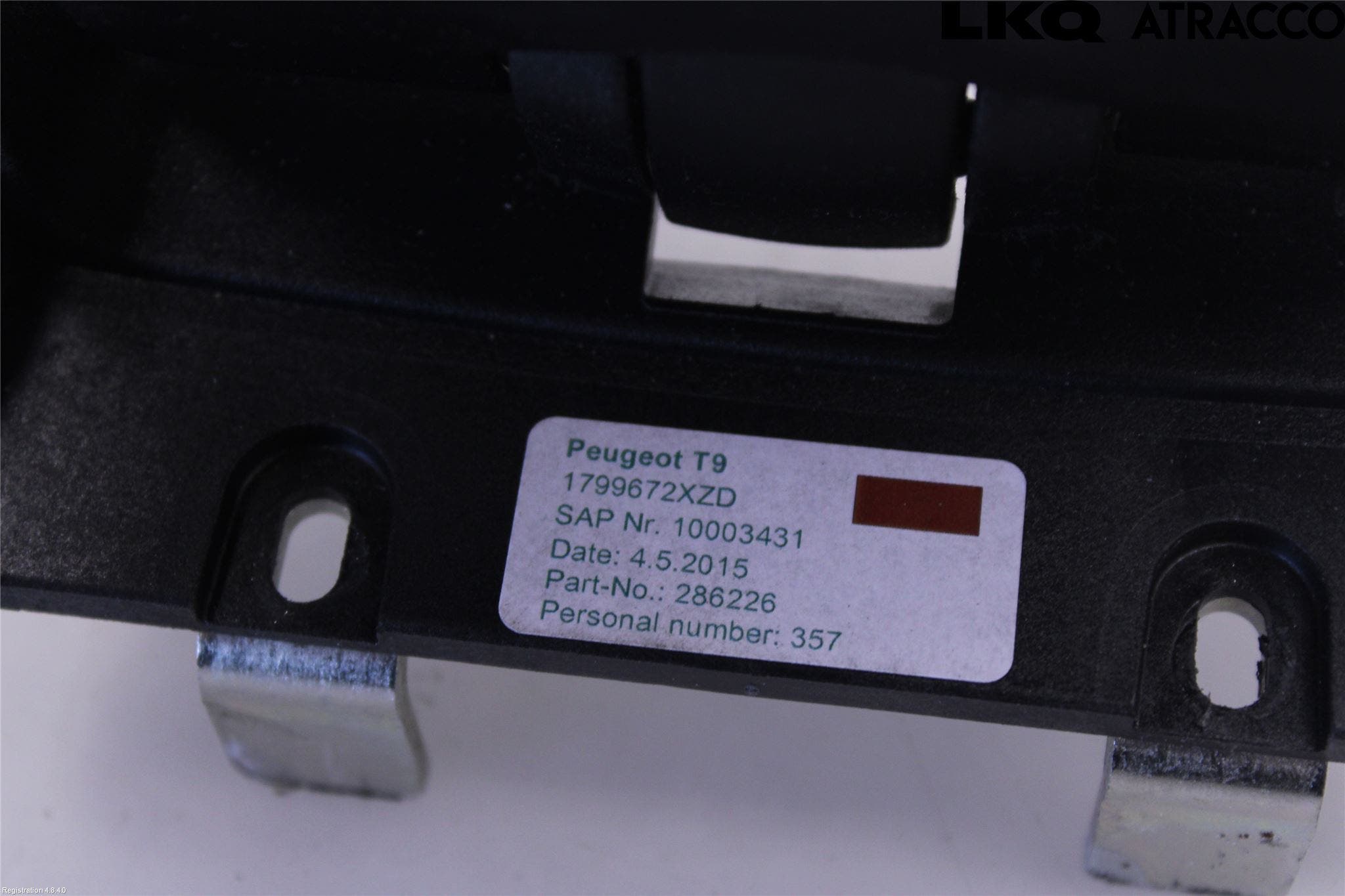 Peugeot 308 14-21 Inredning Armstöd