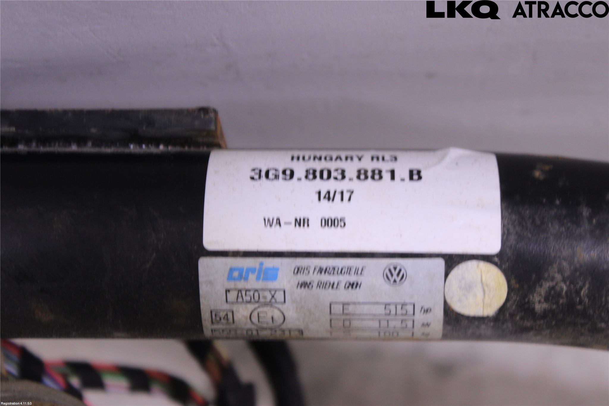 Volkswagen VW PASSAT 15-19 Dragkrok