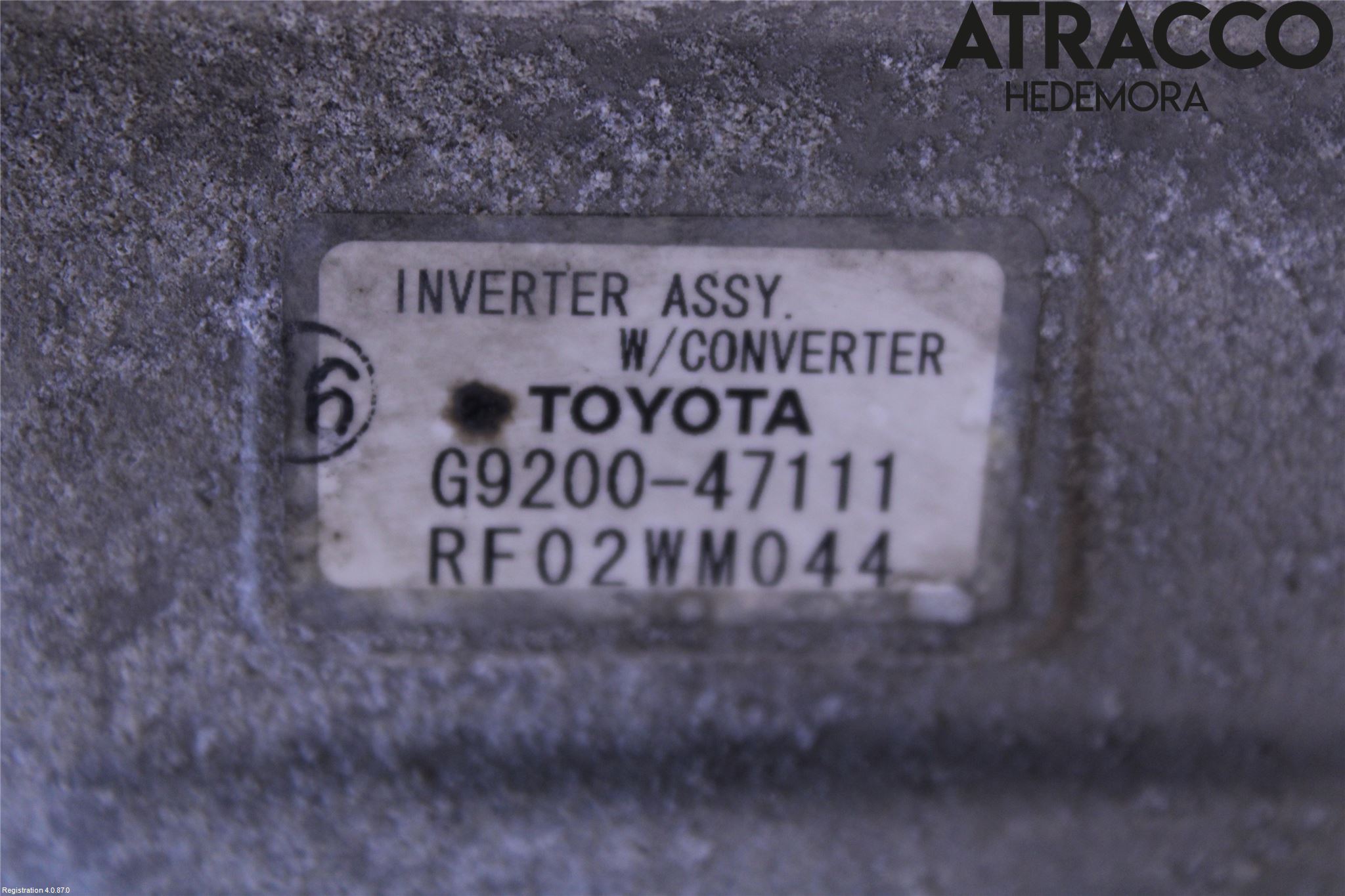 Toyota PRIUS NWH20 04-08 Inverter Hybrid