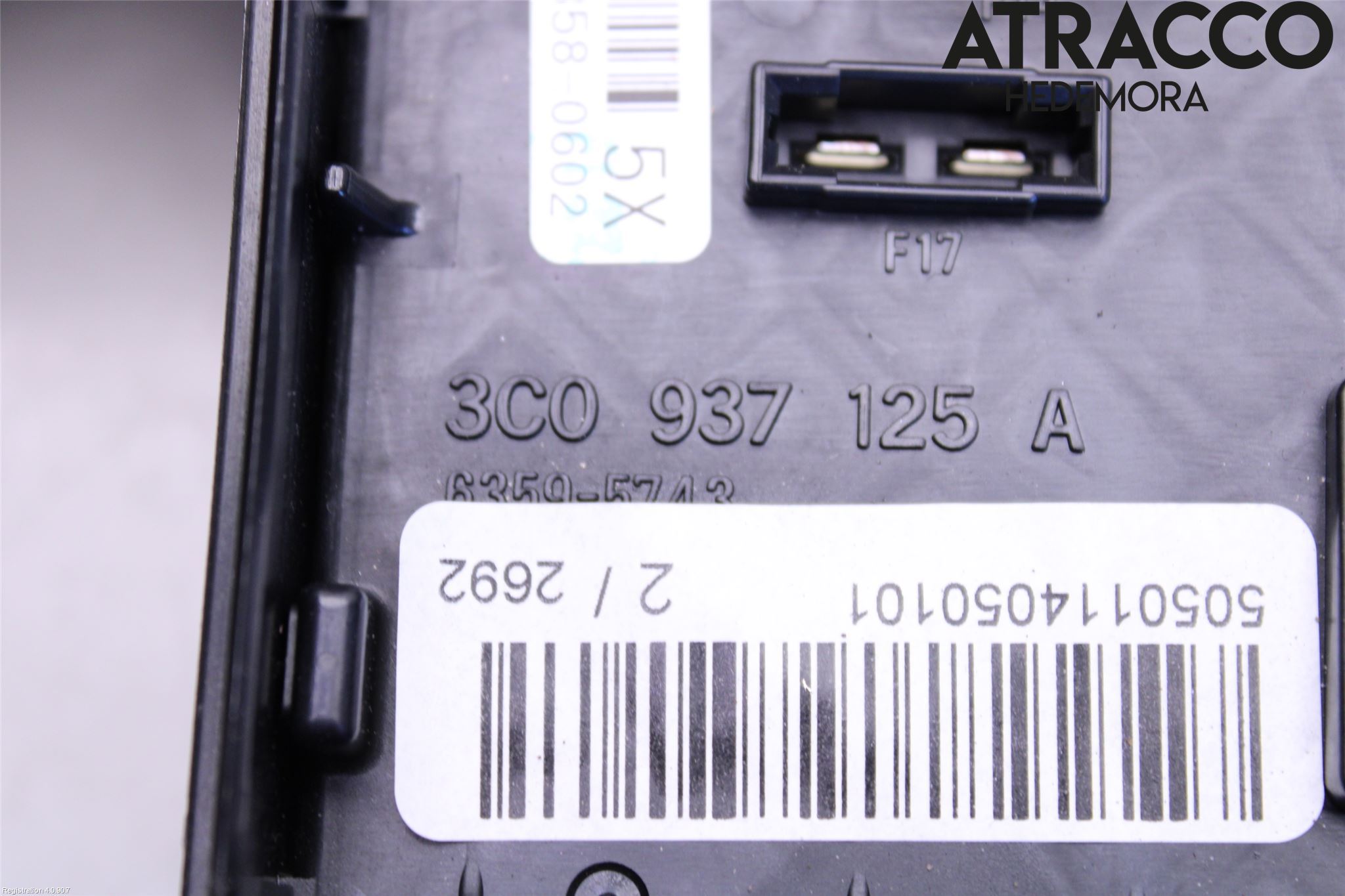 Audi Q3 8U 12-18 Säkringsdosa-Elcentral